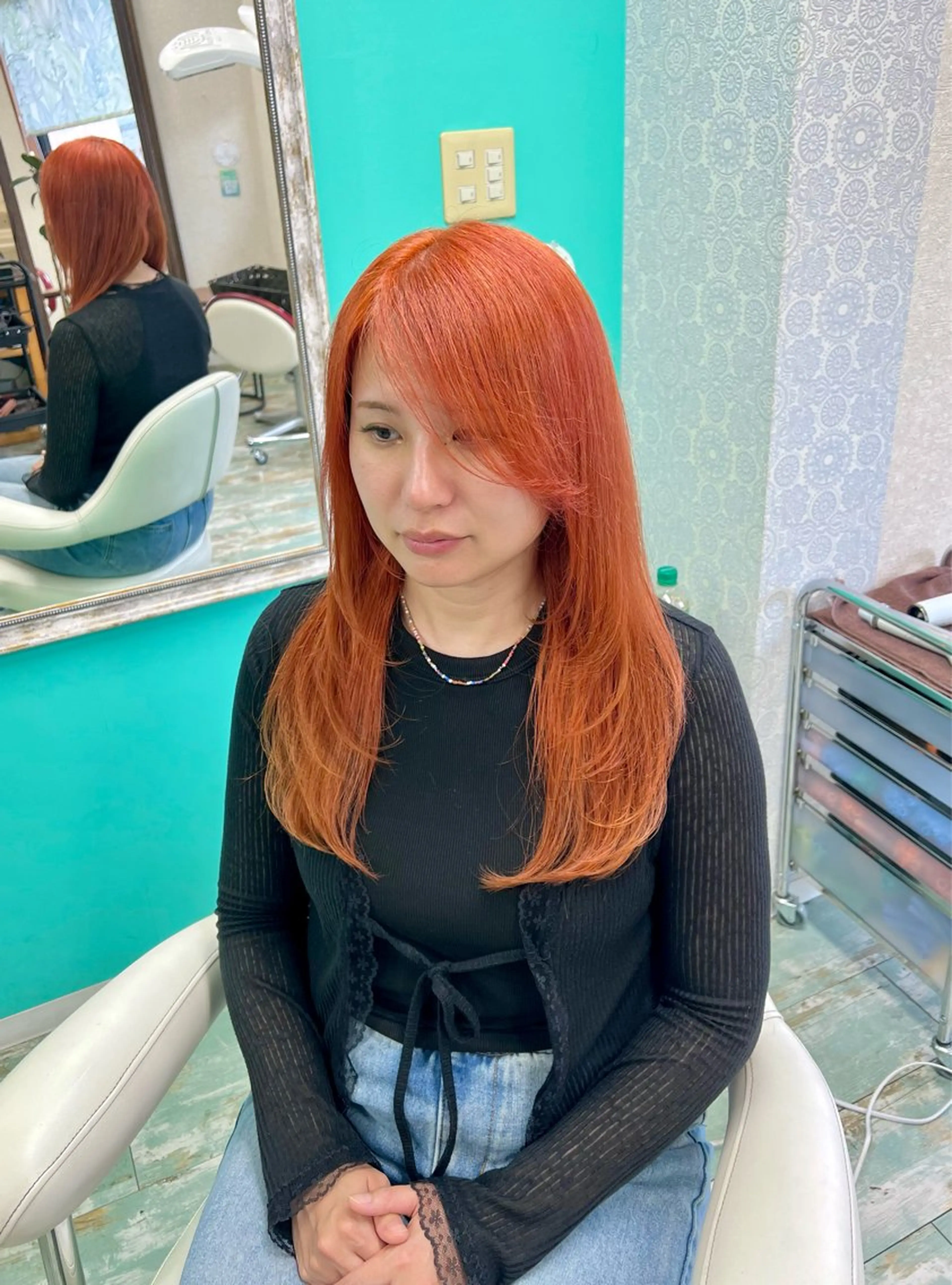 ロング 田牧 みゆきのヘアスタイル