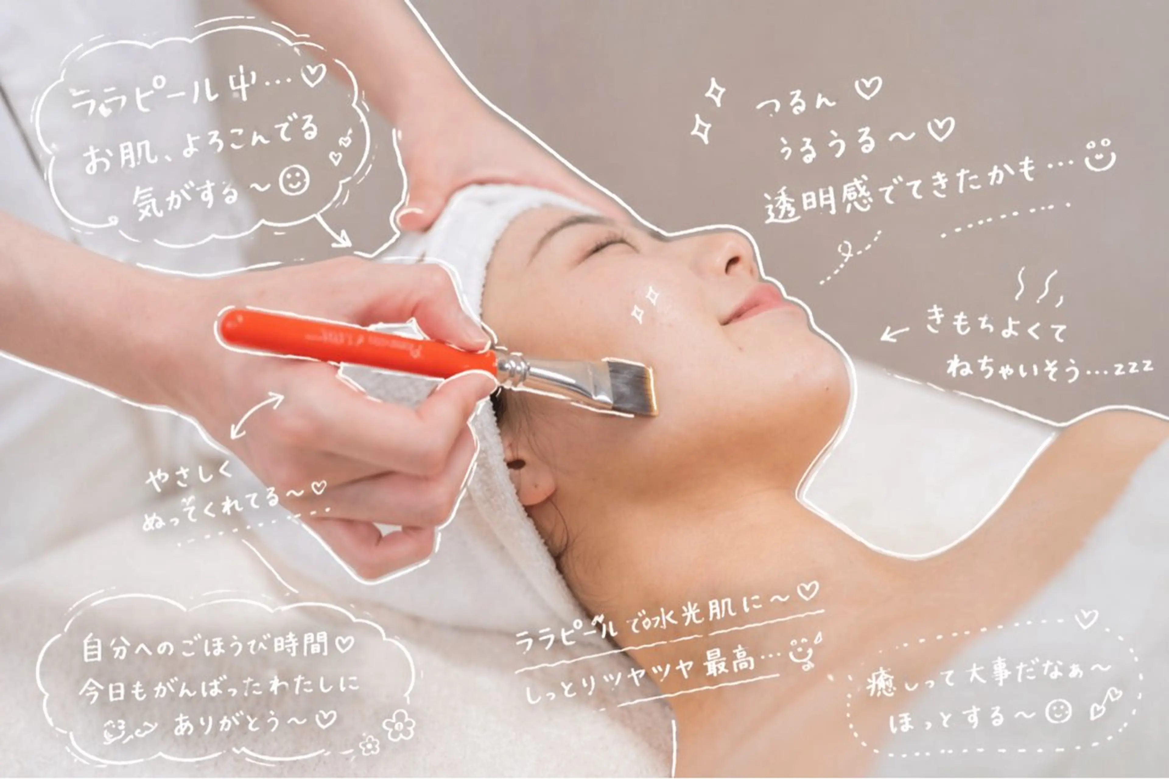 KR 美肌再生.肌管理のエステ・リラクイメージ