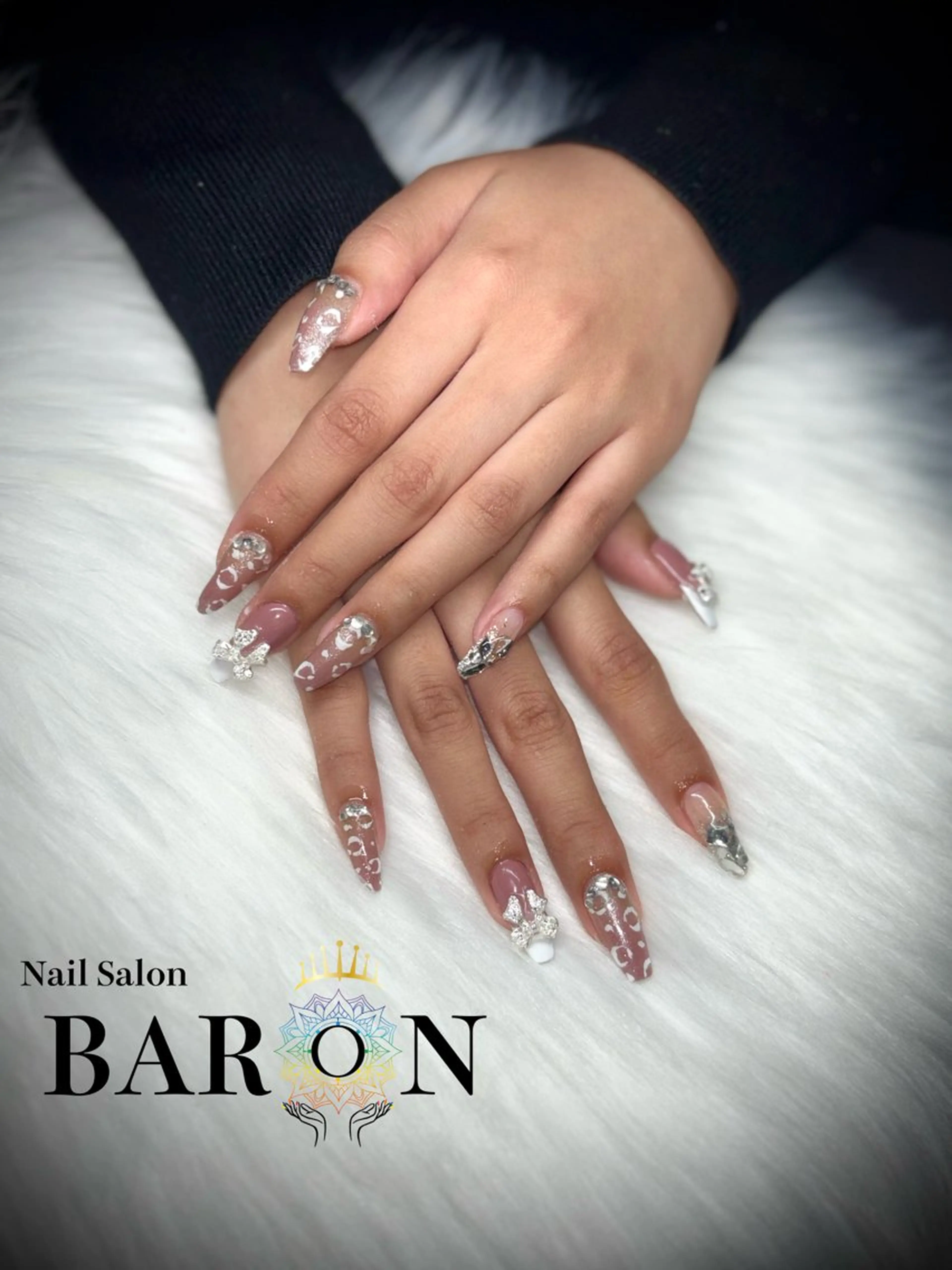 ネイル ジェルネイル 持ち込み ♛︎BARON♛︎ MASHIROのネイルデザイン