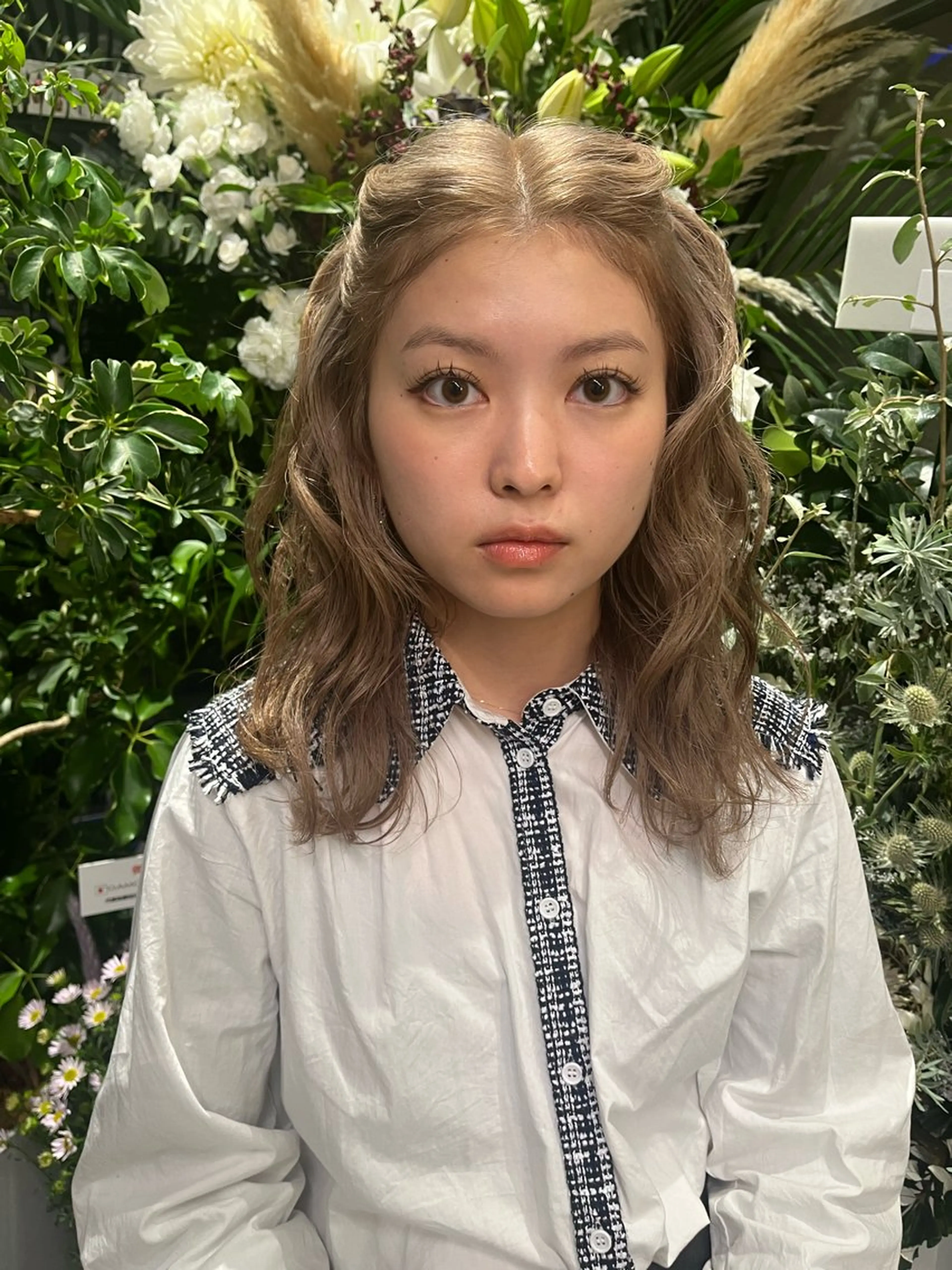 カラー 艶ブリーチ/表参道 ハイトーン /実乃梨のヘアスタイル