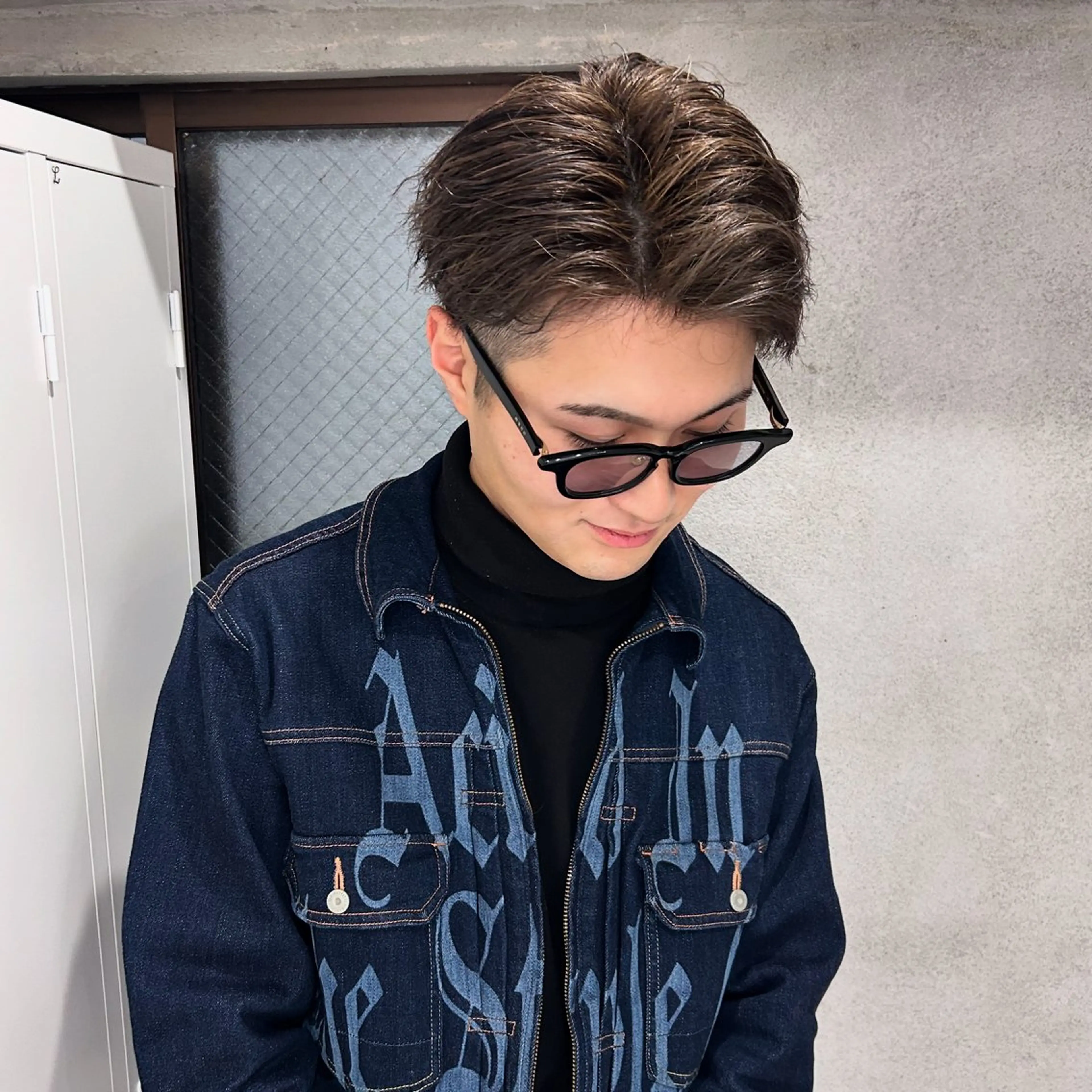 ショート カラー デザインカラー ハイライトカラー ハイライト ヘアカラー shizuna/平尾 /カラー/髪質改善のヘアスタイル