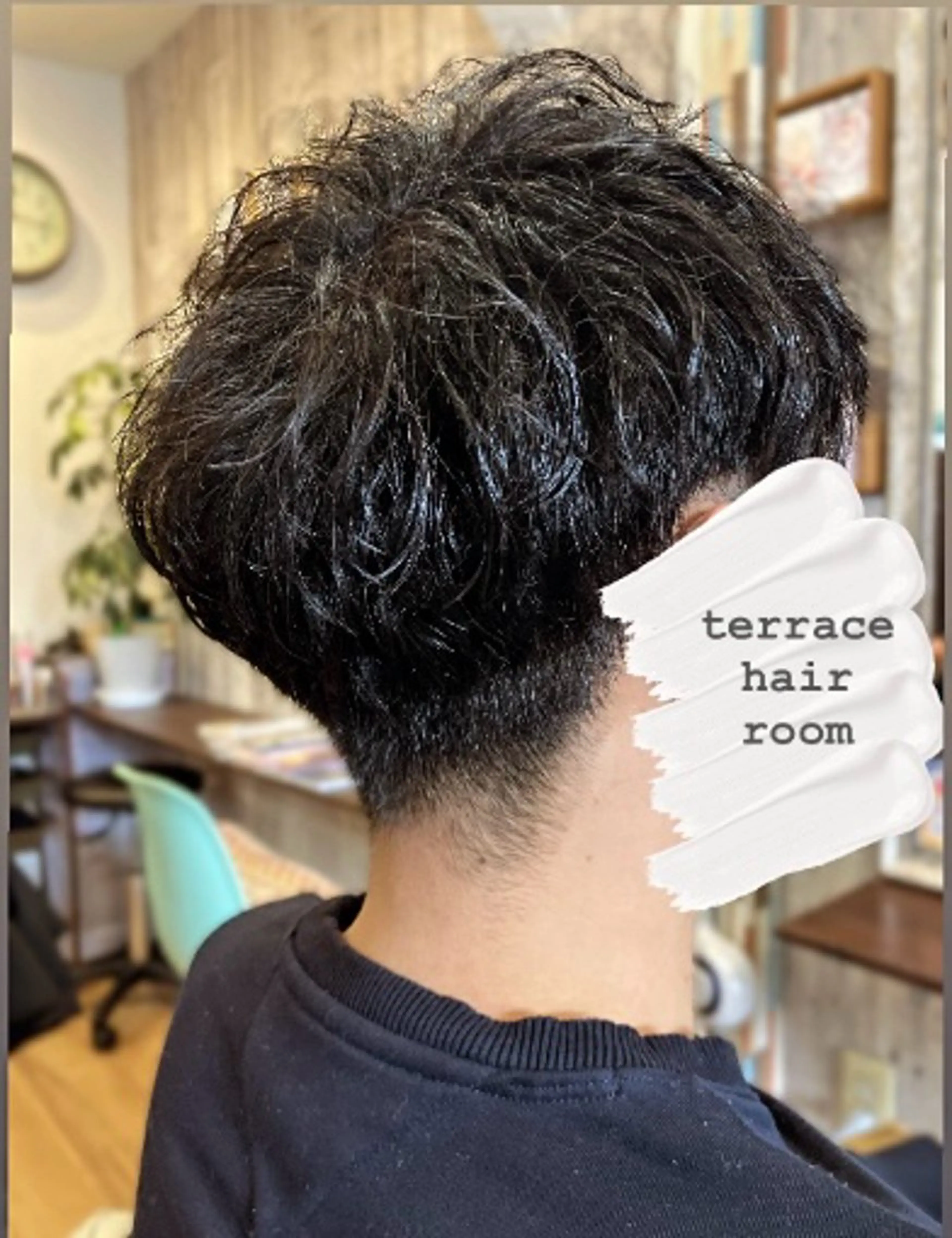 ショート パーマ メンズサロンテラス所属・テラス 佐藤のヘアスタイル