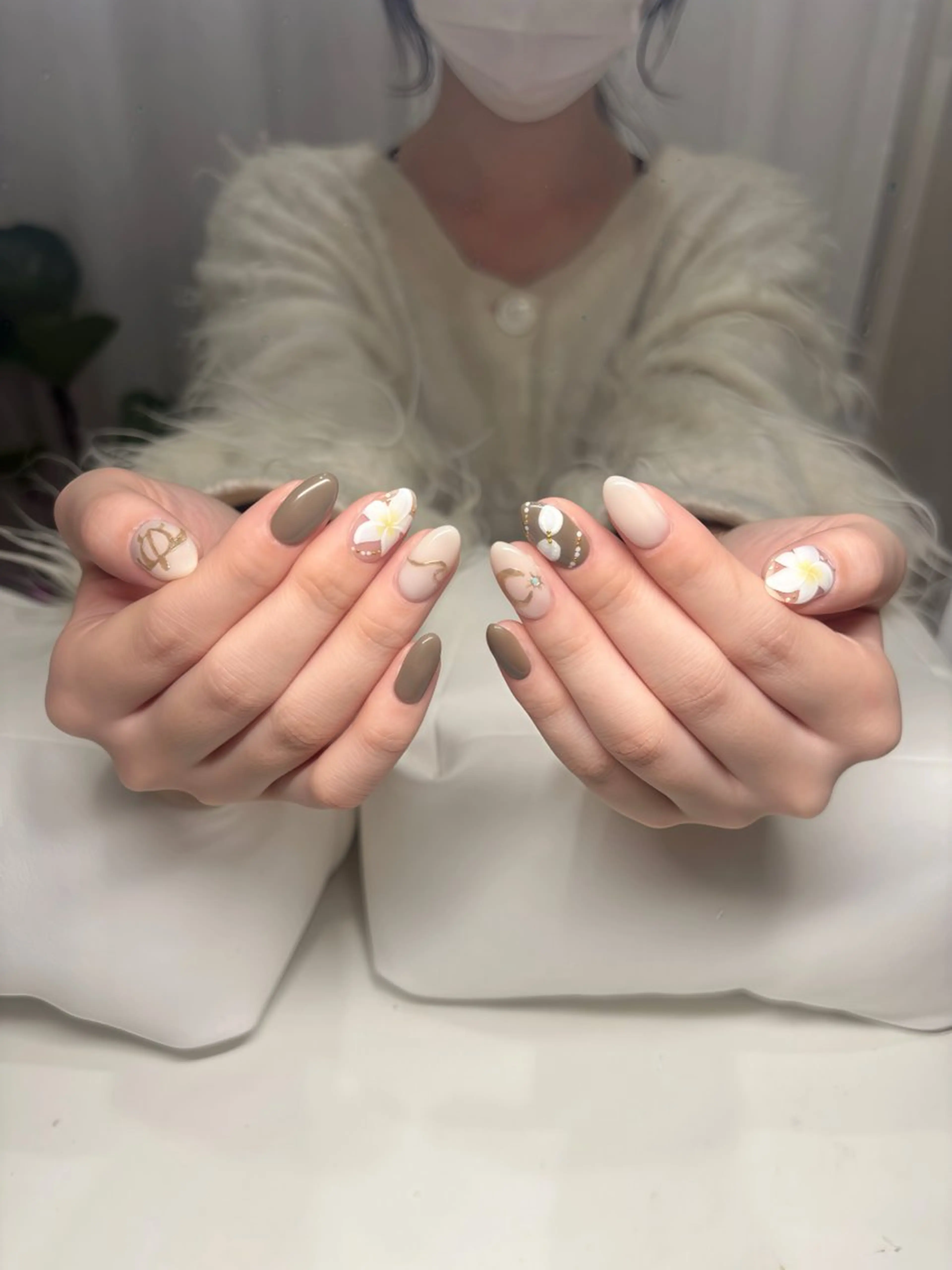 ネイル ハンドネイル ネイルサロン /しあわせたいむ🌱のネイルデザイン