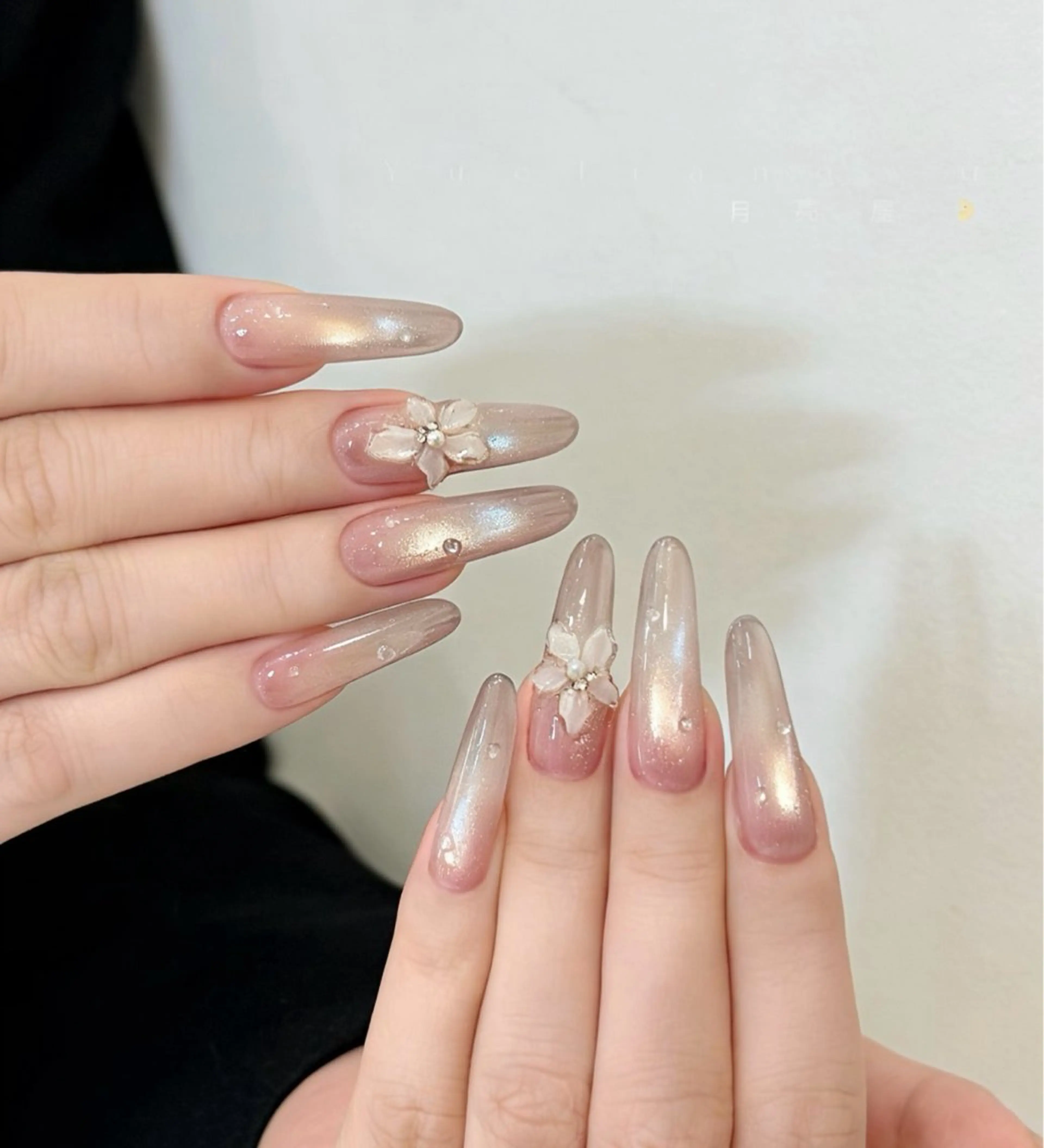 ネイル ハンドネイル 星 あみのネイルデザイン