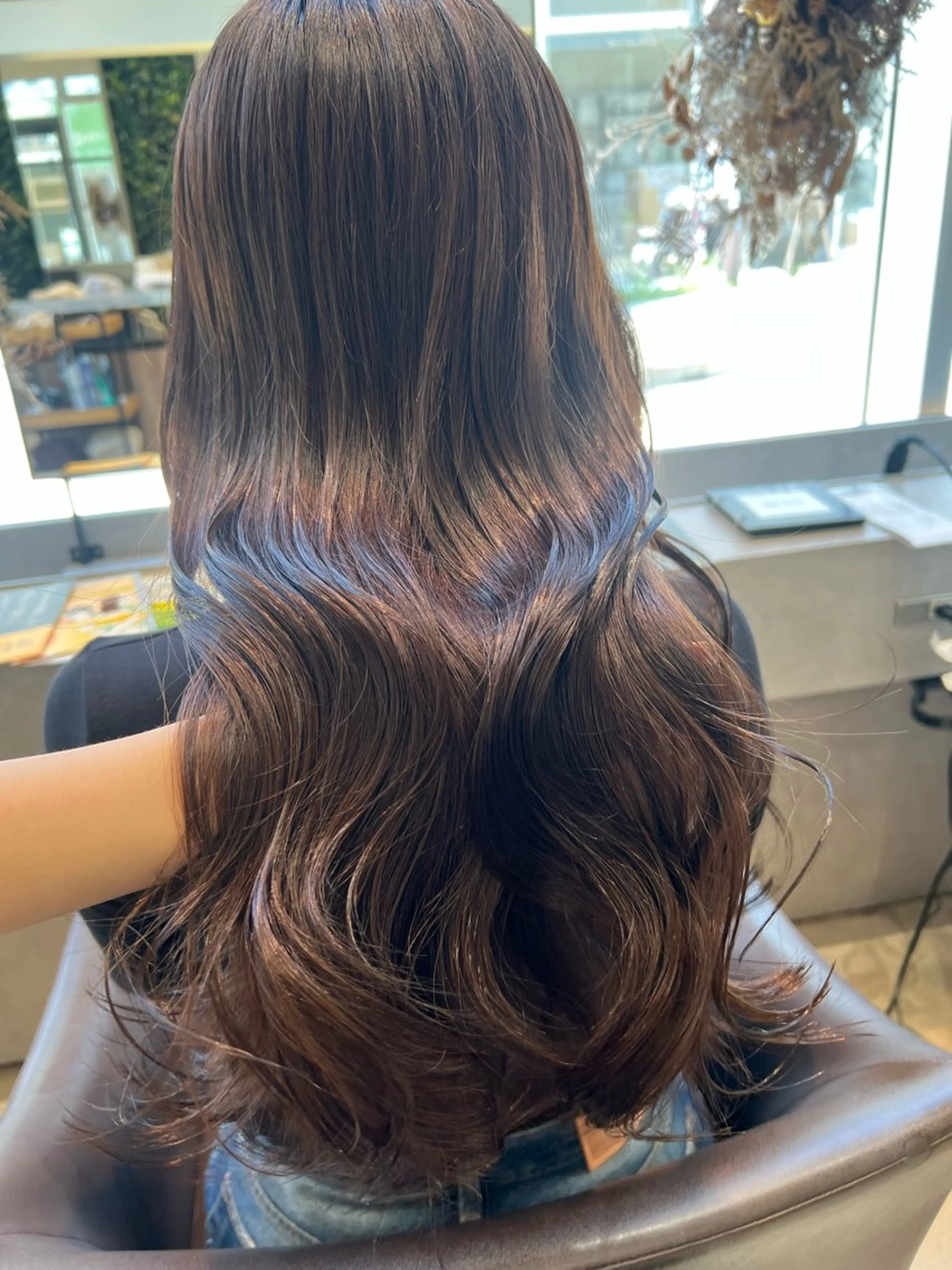 ロング カラー グレージュ トリートメント ヘアカラー 🫧Ai/ ロロネー森ノ宮💖のヘアスタイル