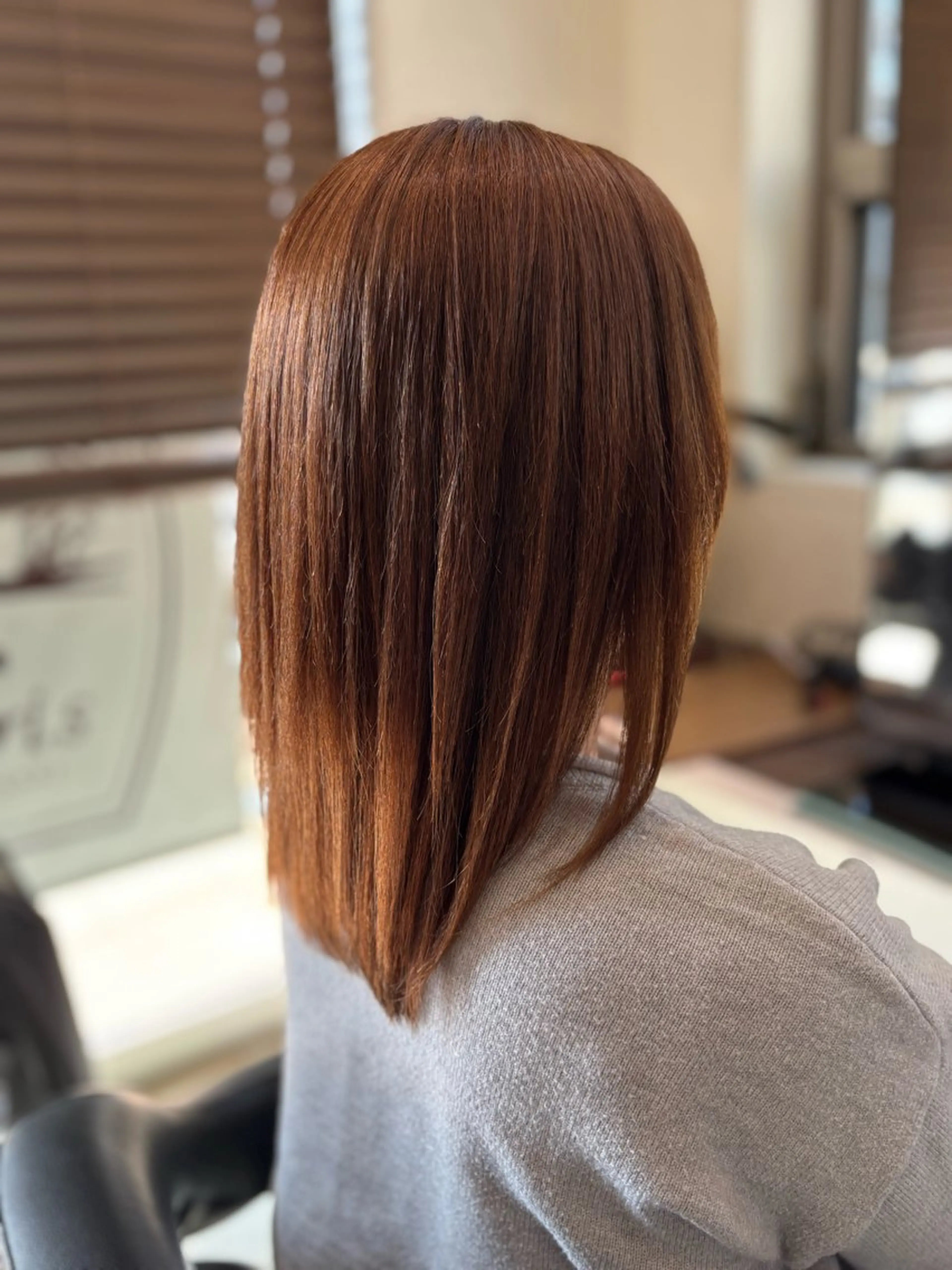 ロング 縮毛矯正 💛 みおのヘアスタイル