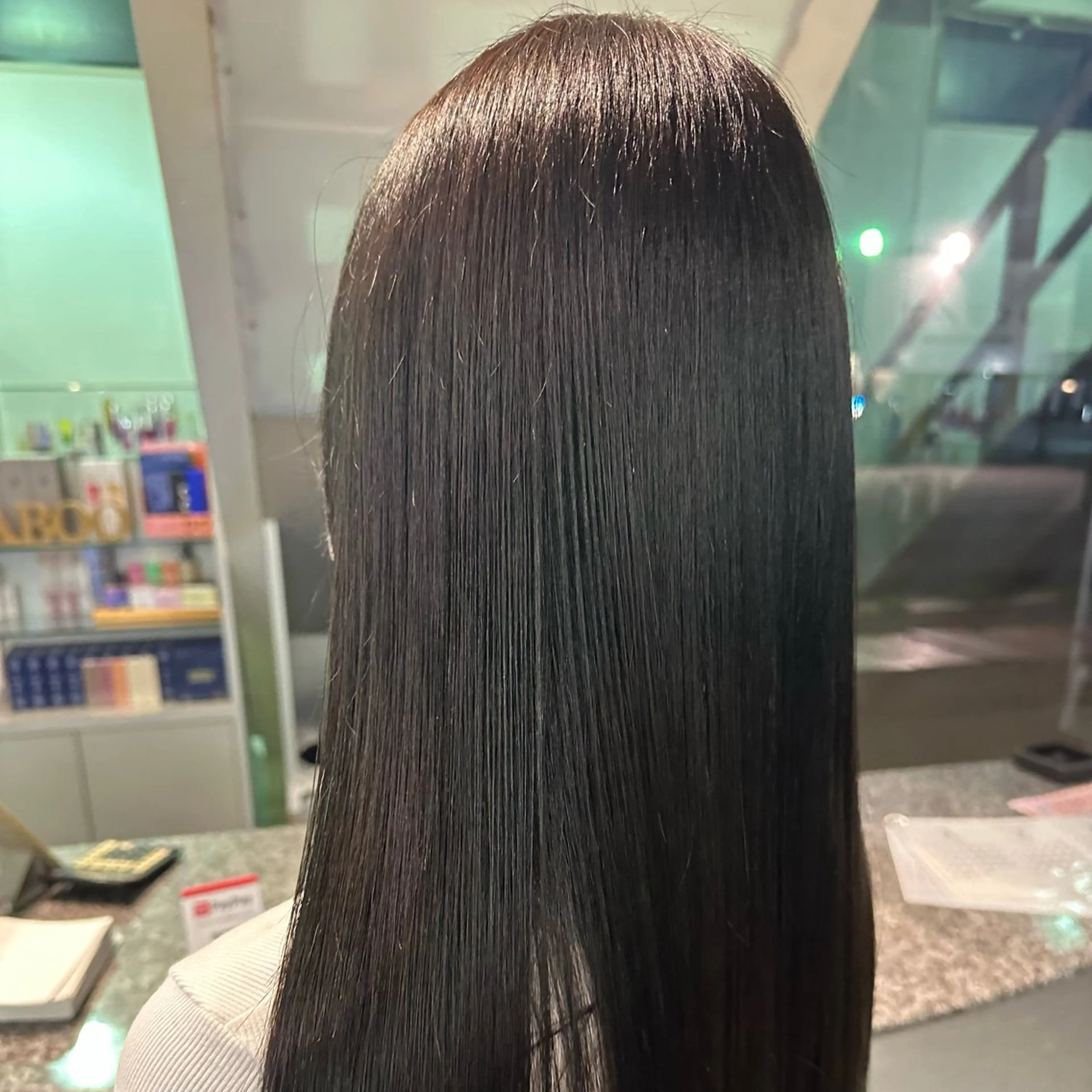 カラー 町田 里奈のヘアスタイル