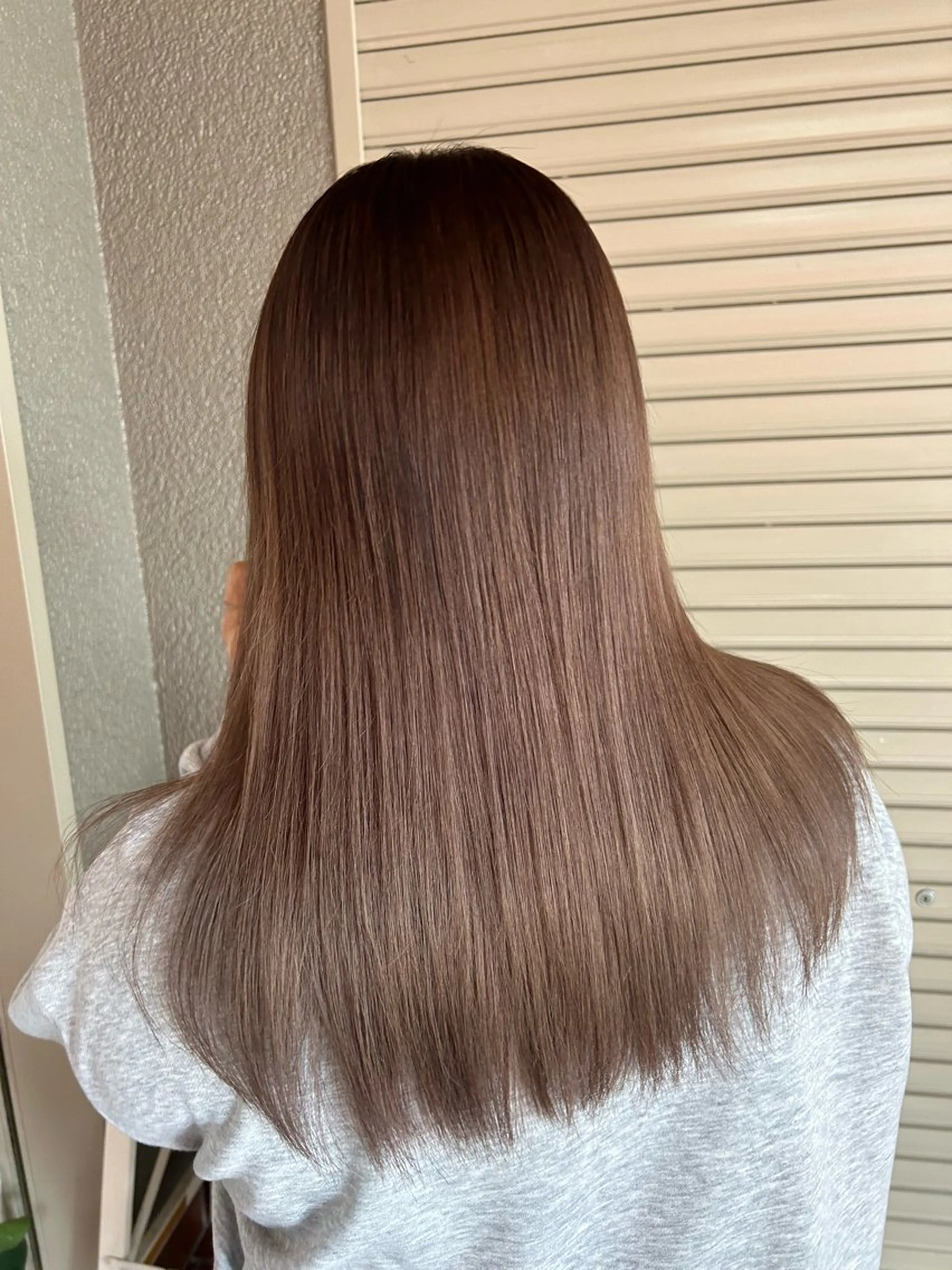 ロング カラー ベージュカラー ダブルカラー グラデーションカラー noce harumiのヘアスタイル