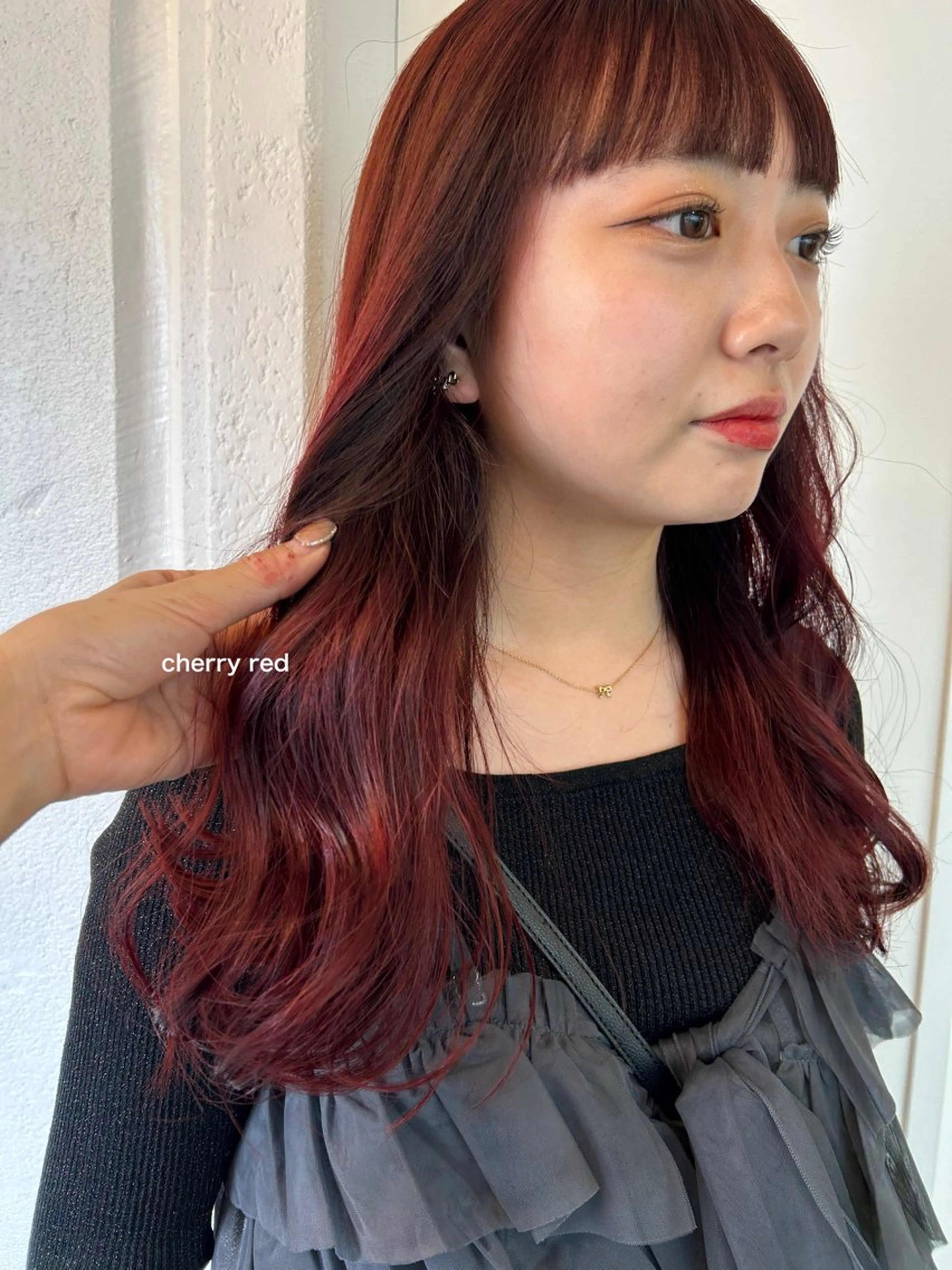 ロング レイヤーカット/ 透明感カラーmikuのヘアスタイル