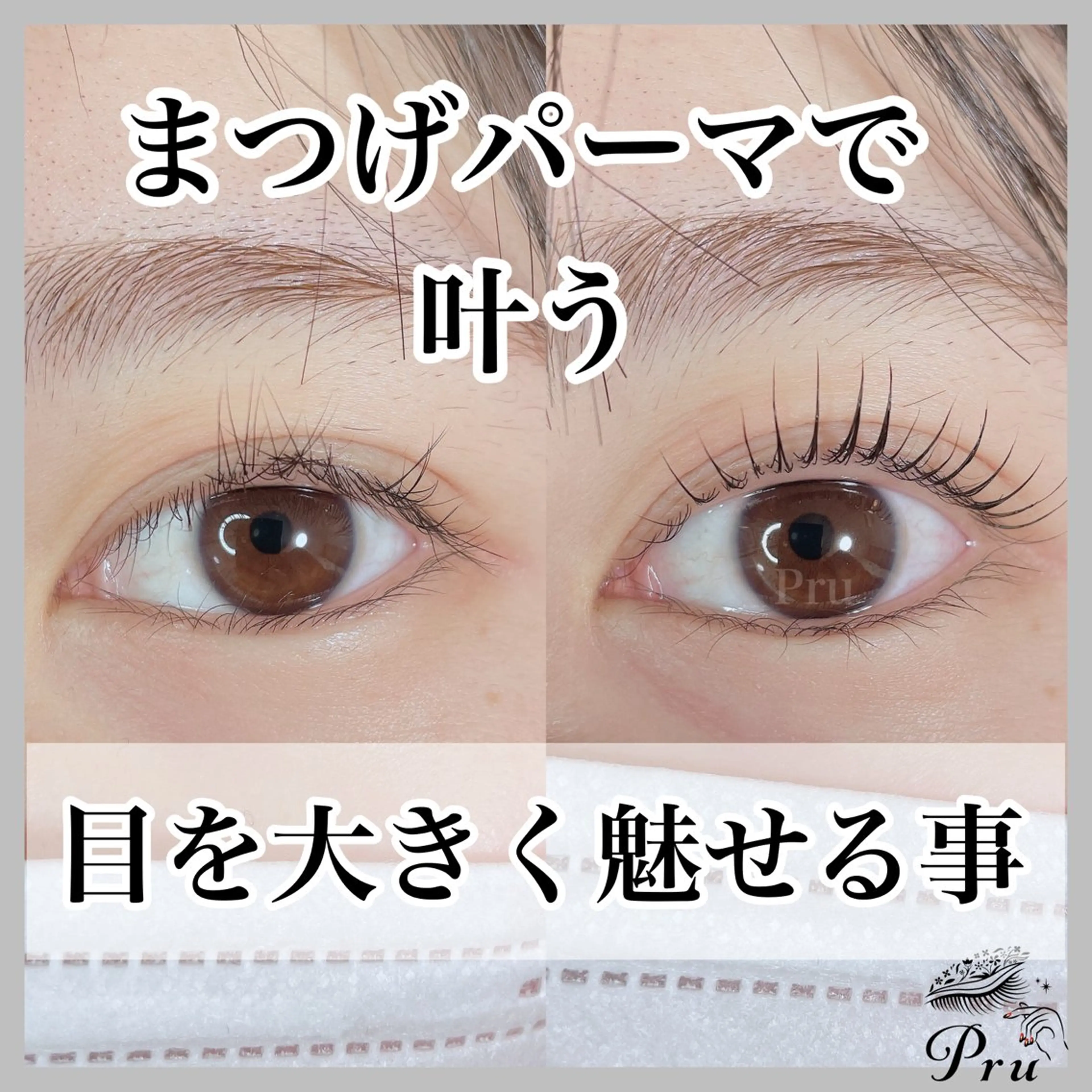 マツエク・マツパ マツパ プル eyelashのマツエク・マツパデザイン