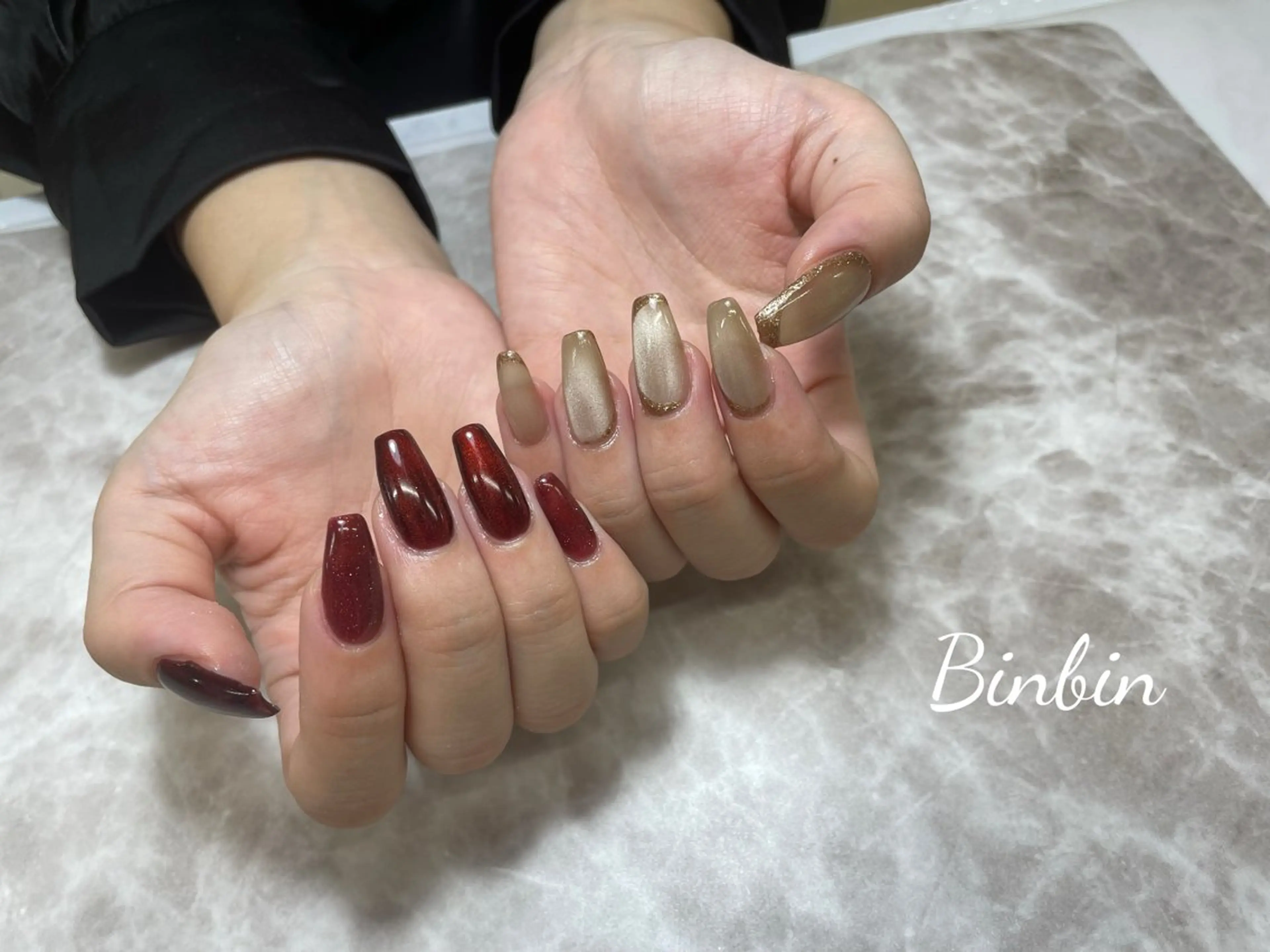 ネイル ハンドネイル ハンドケア 閨匠ビューティサロン 新橋店♡BinBinのネイルデザイン