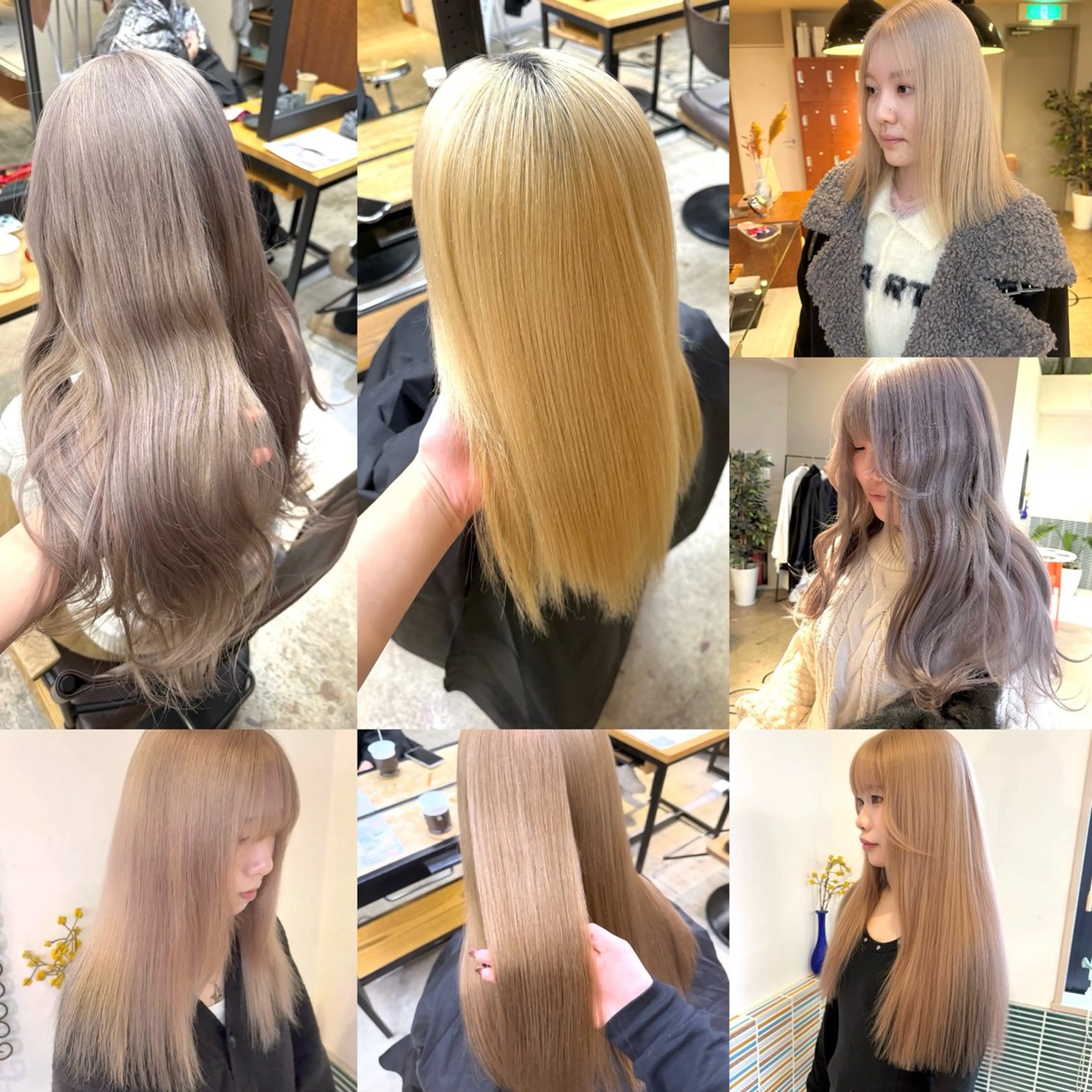 ロング カラー ヘアカラー カラー特化/ブリーチ 梅田中崎町/あかりのヘアスタイル