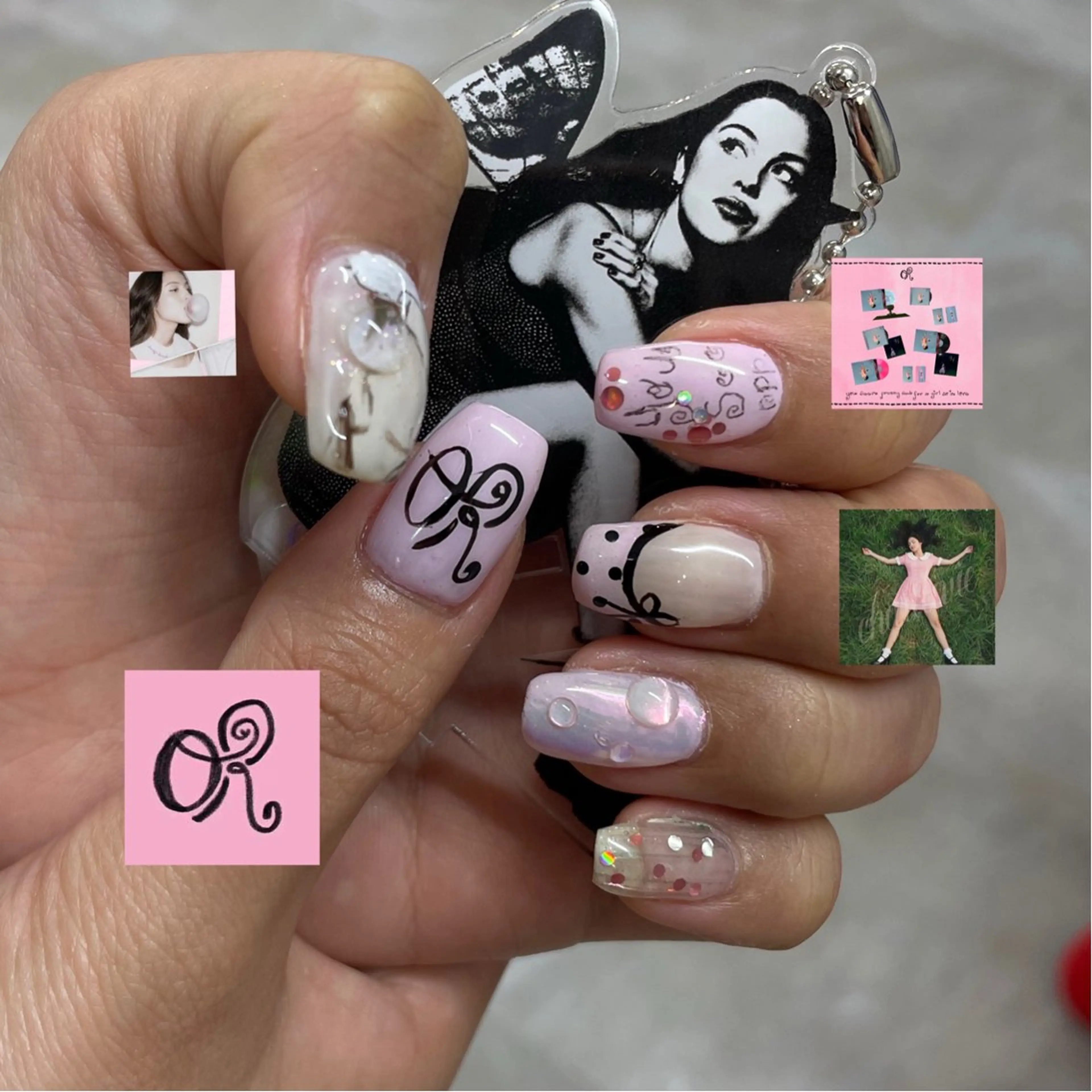 ネイル ハンドネイル ひめか🫁 推し概念・個性派のネイルデザイン