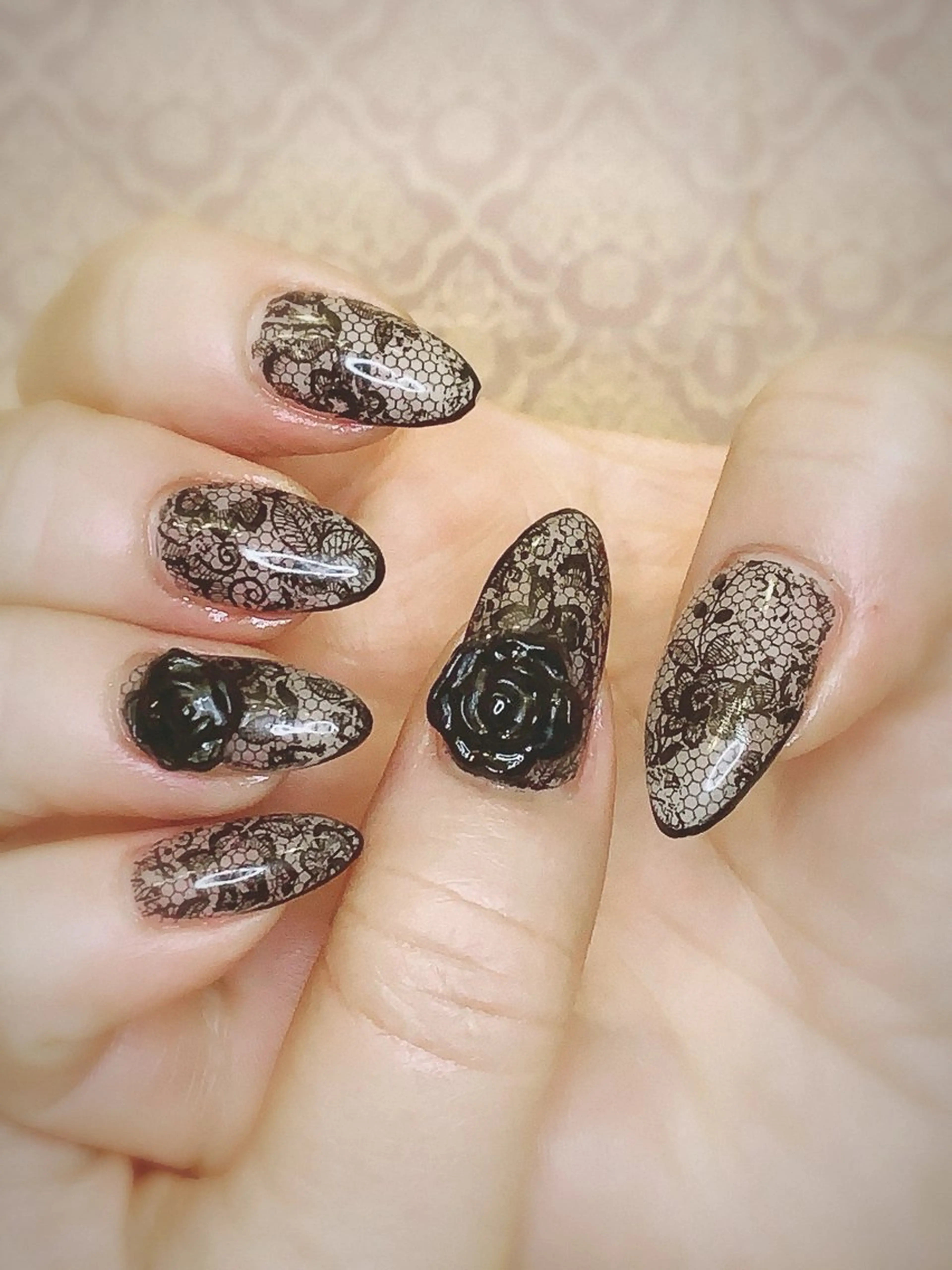 ネイル レース ハンドネイル NAIL__ KOKOのネイルデザイン
