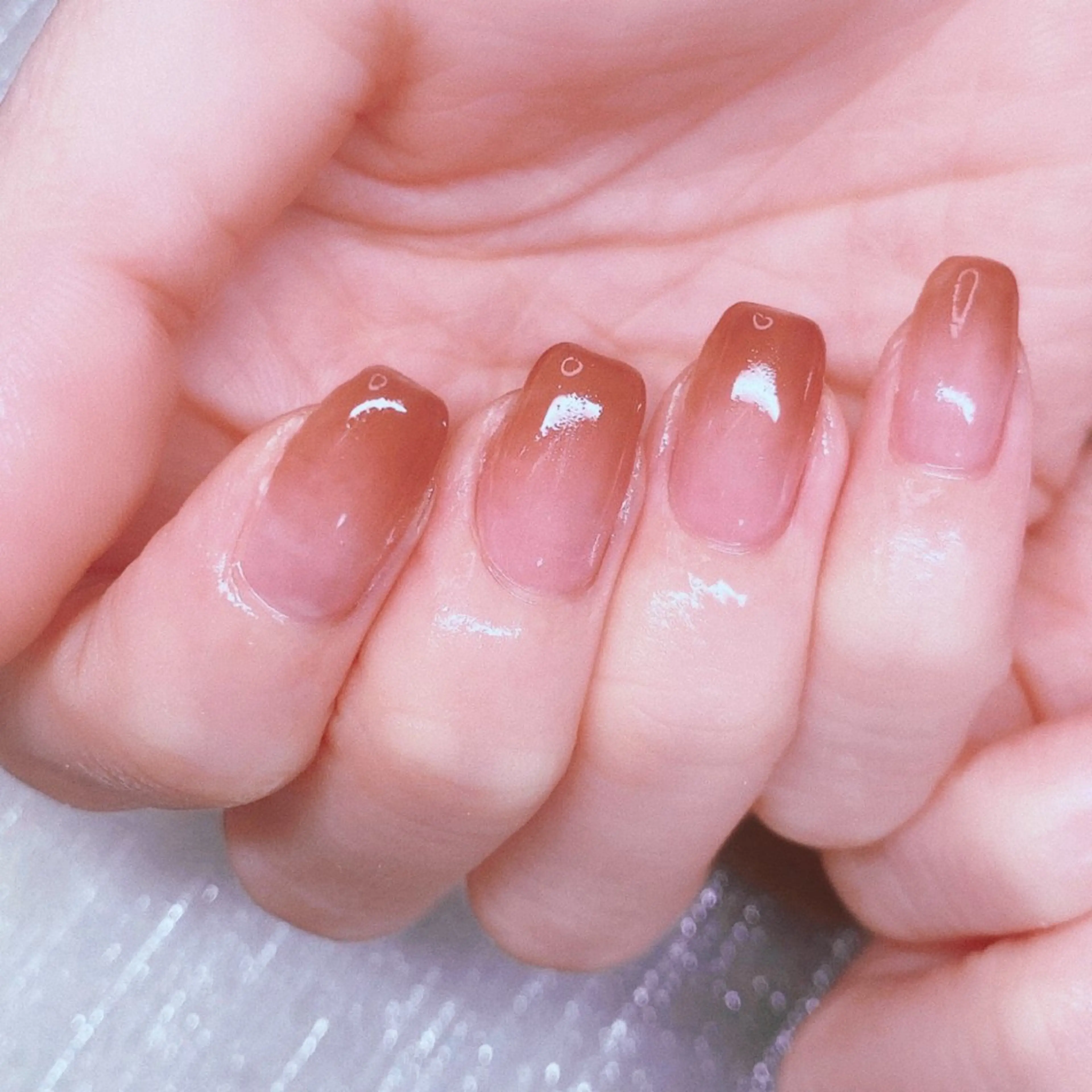 ネイル 長さ出し ハンドネイル Nailist suzuのネイルデザイン