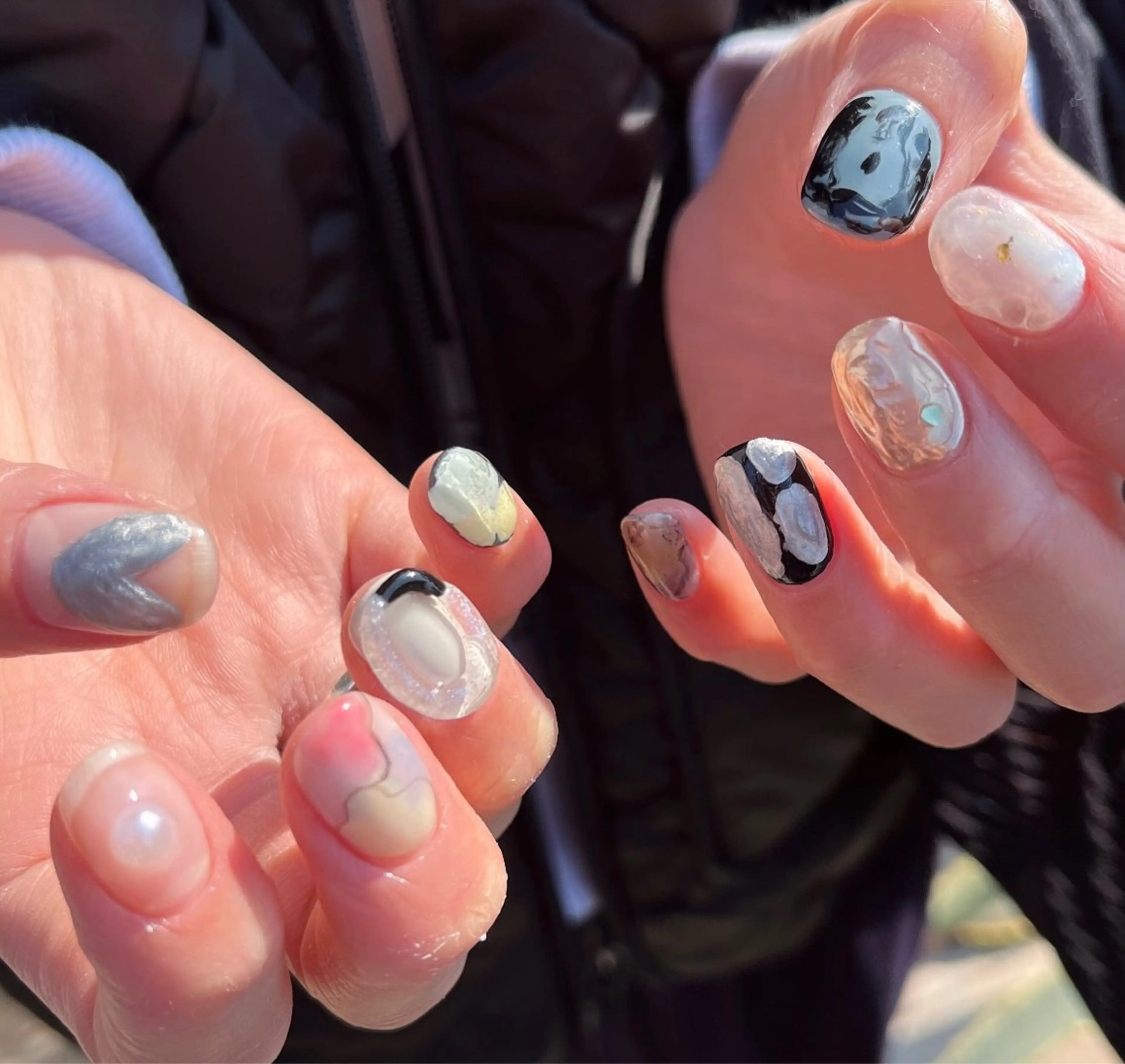 ネイル アートネイル ハンドネイル HazeGrass NAILのネイルデザイン