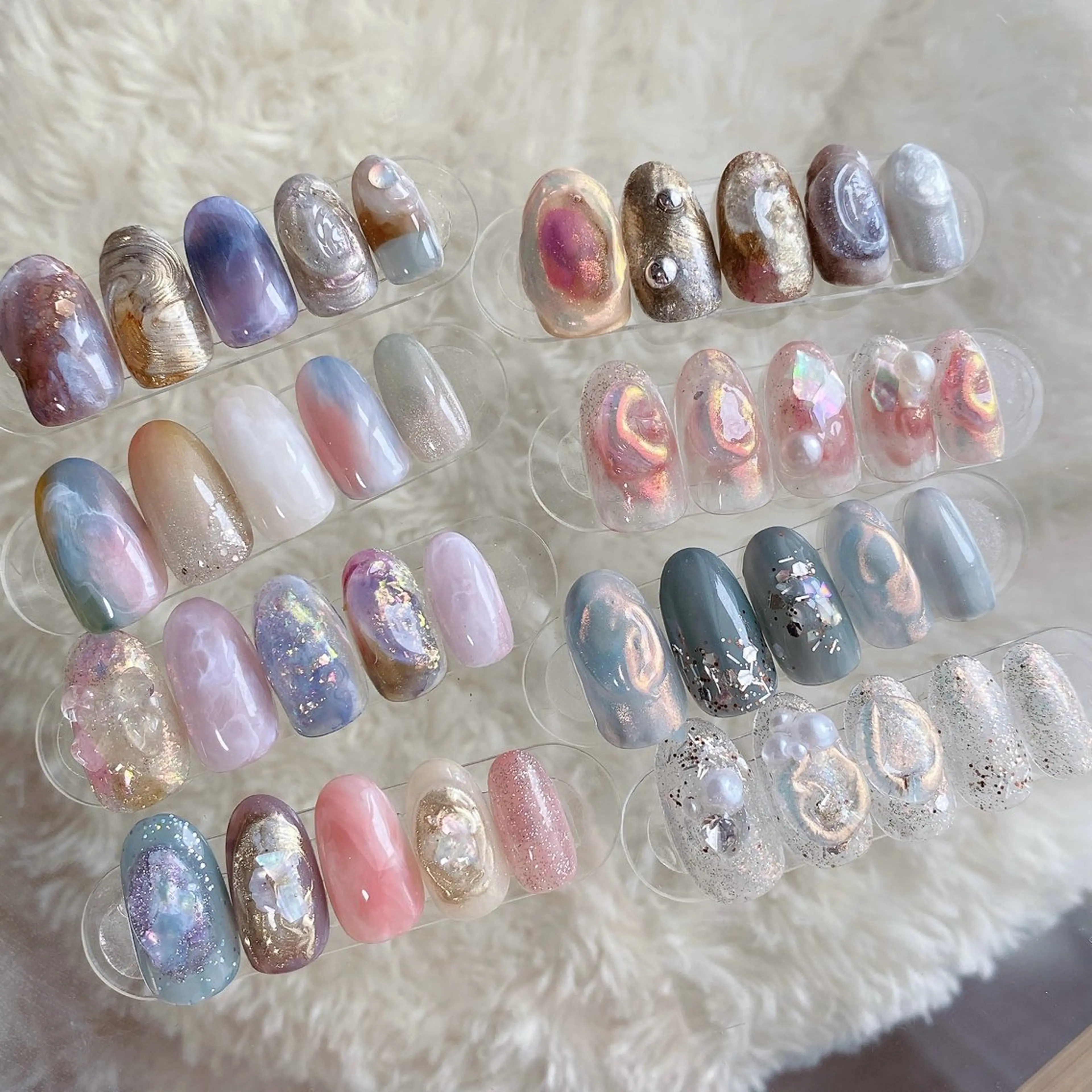 ネイル amuse ニュアンス/個性派のネイルデザイン