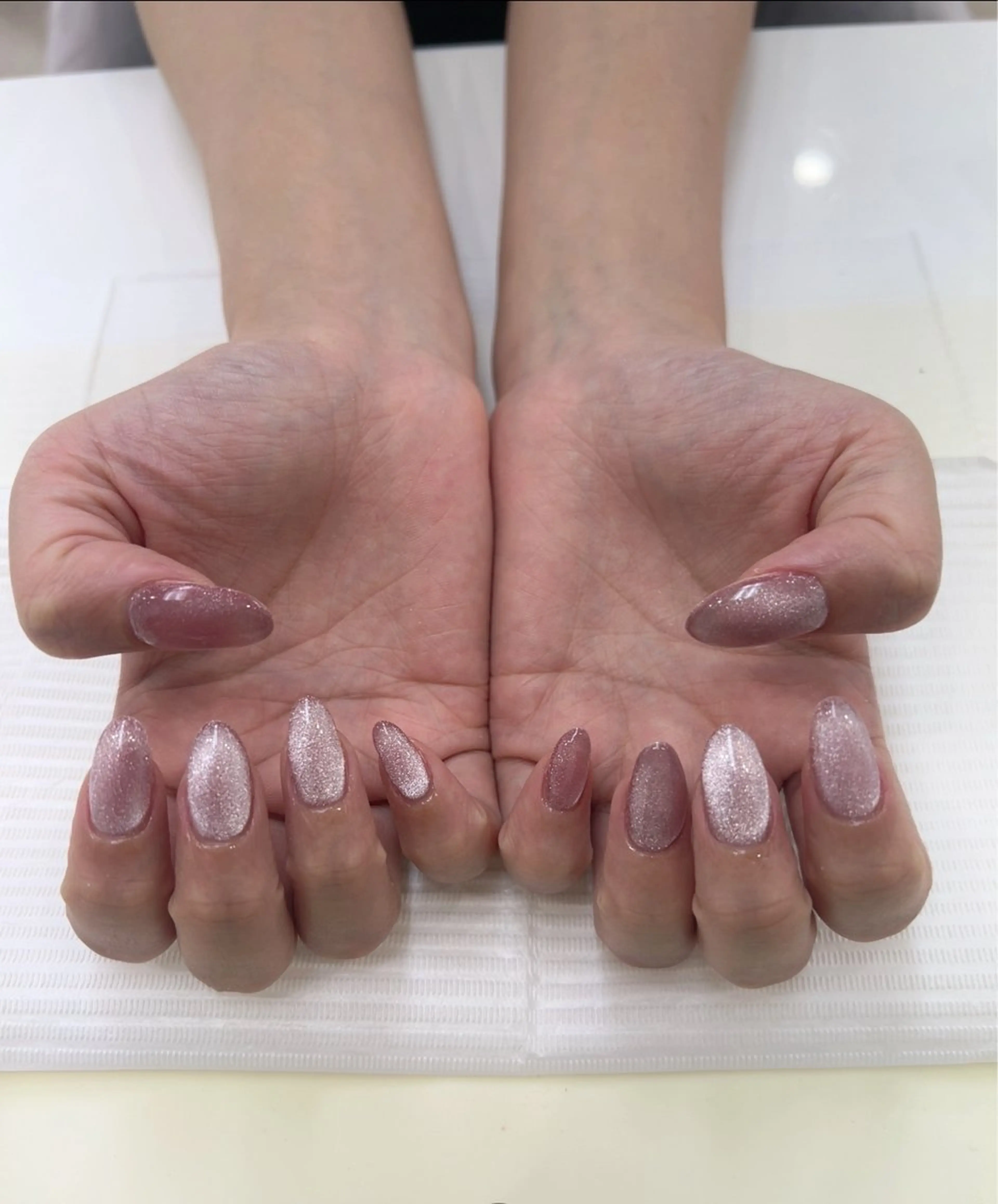 ネイル マグネットネイル esnail mokaのネイルデザイン