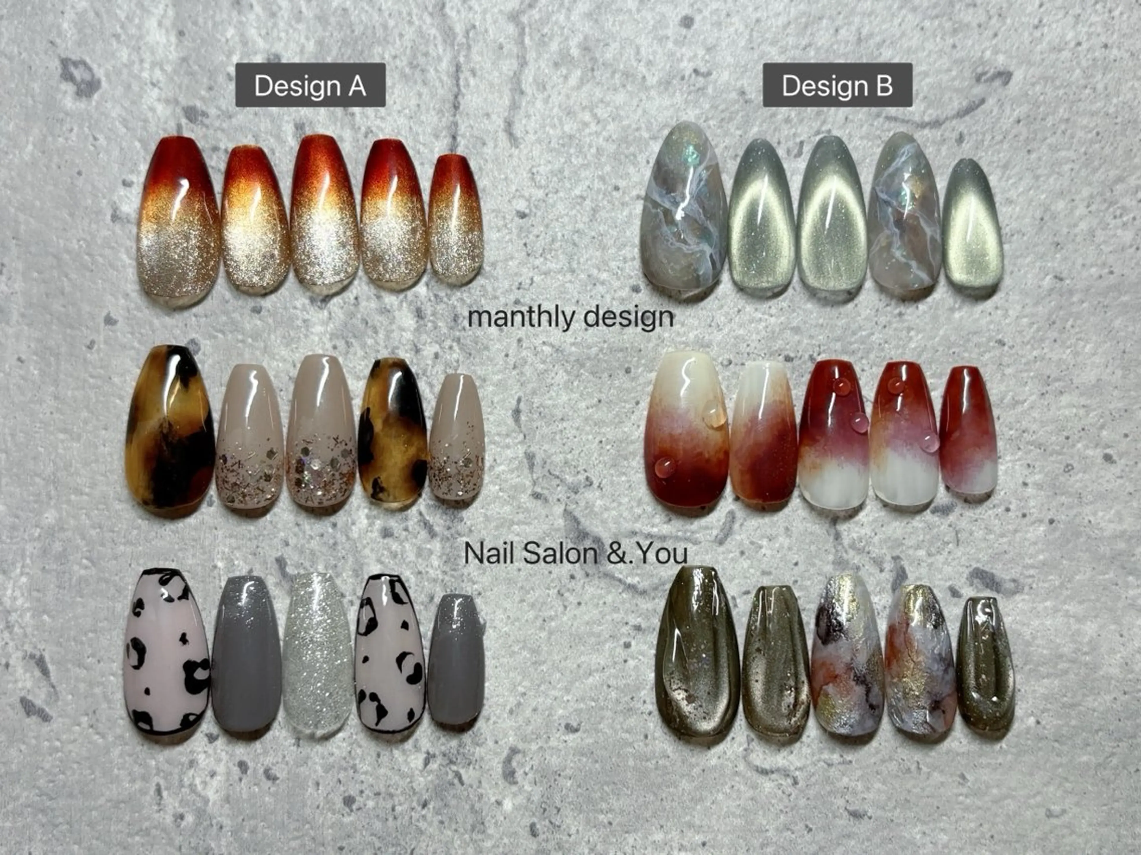 ネイル Nail Salon &.Youのネイルデザイン