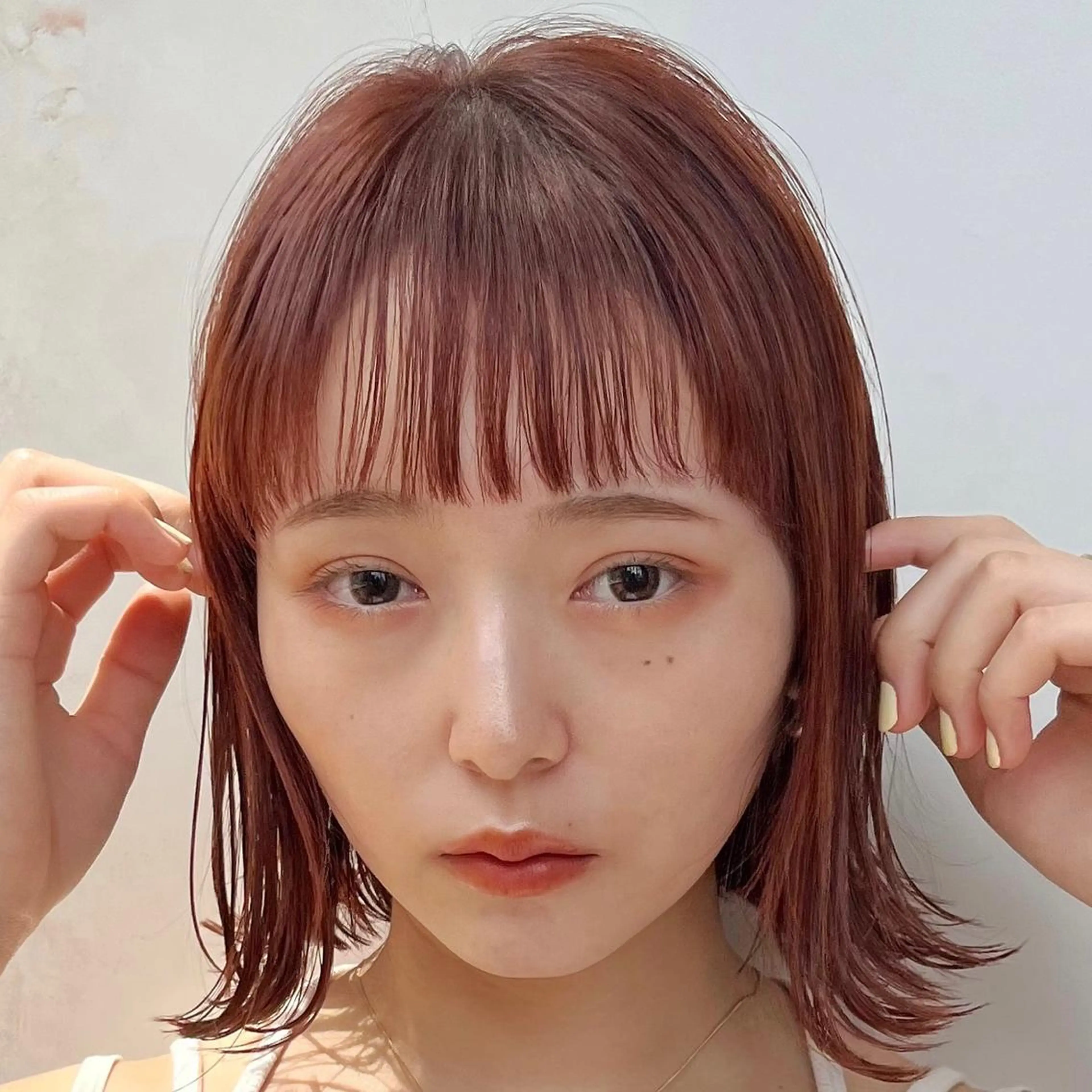 ミディアム カラー カット ヘアカラー パーマ 縮毛矯正 トリートメント ヘッドスパ ヘアセット 🫧レイヤー/暖色 /ベージュMAI🫧のヘアスタイル