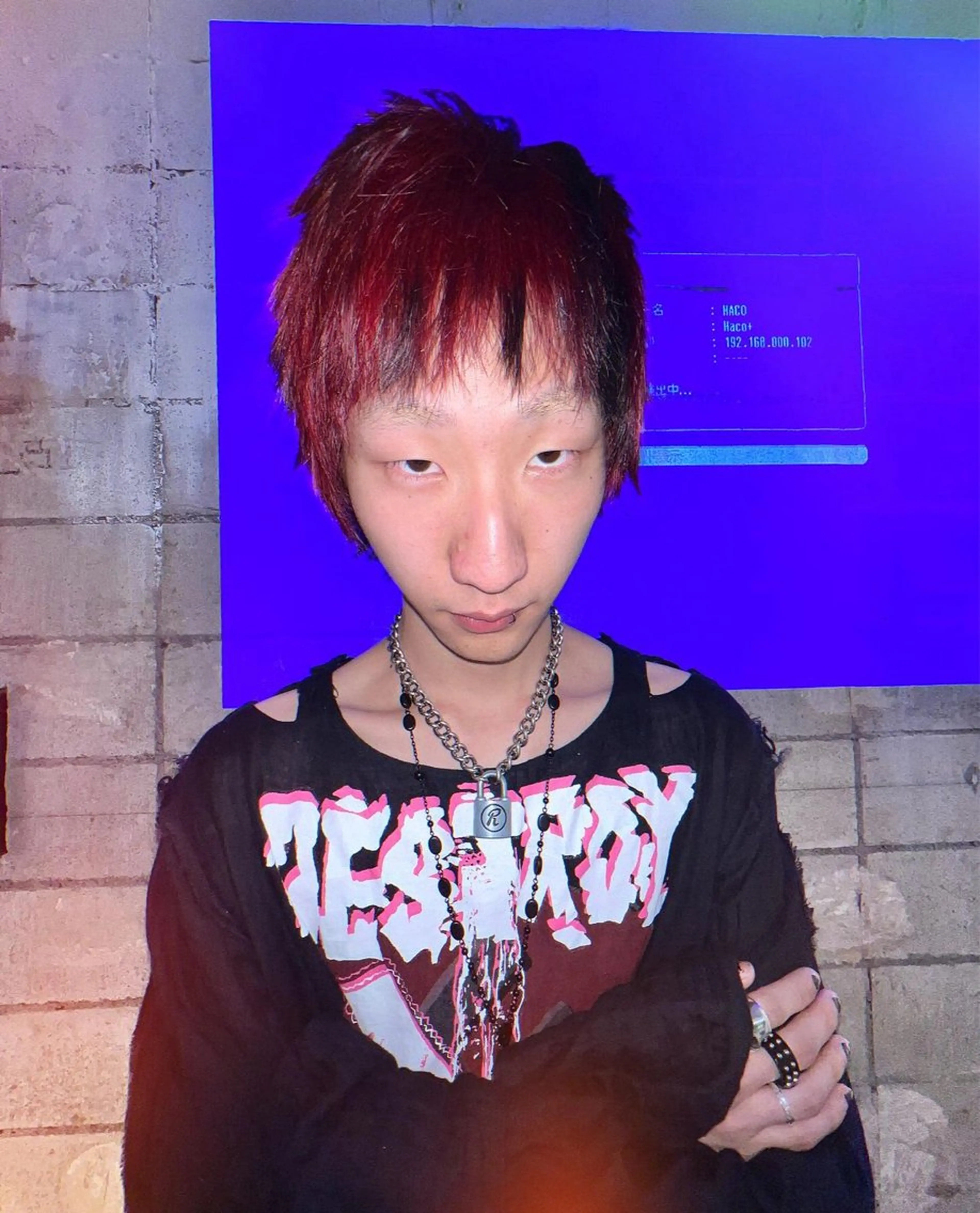 ショート メンズ カット ヘアカラー haco＋所属・圧倒的デザイン力 店長🎨RENAのヘアスタイル