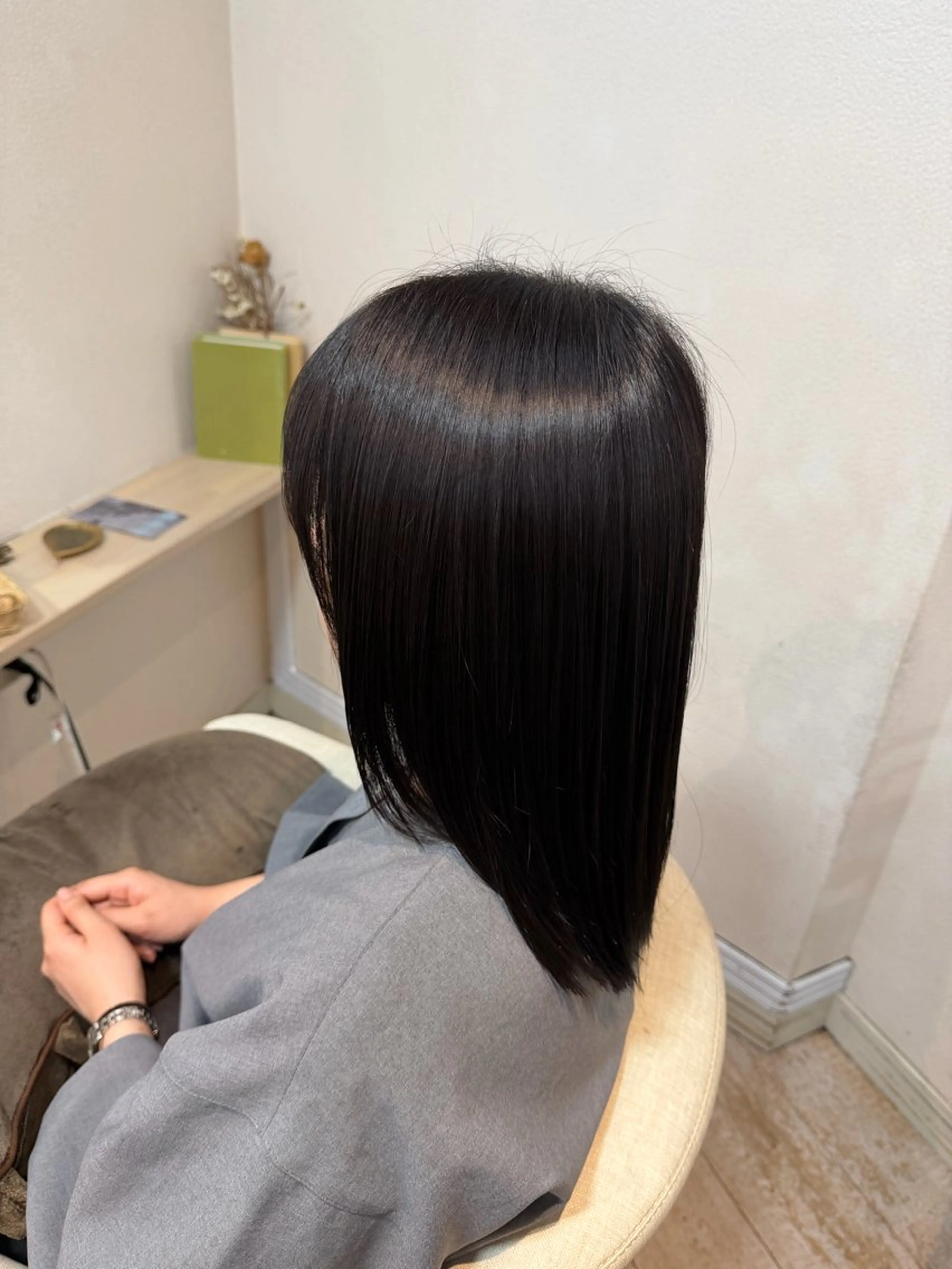 カラー 縮毛矯正 ヘアカラー 大野 愛代莉のヘアスタイル