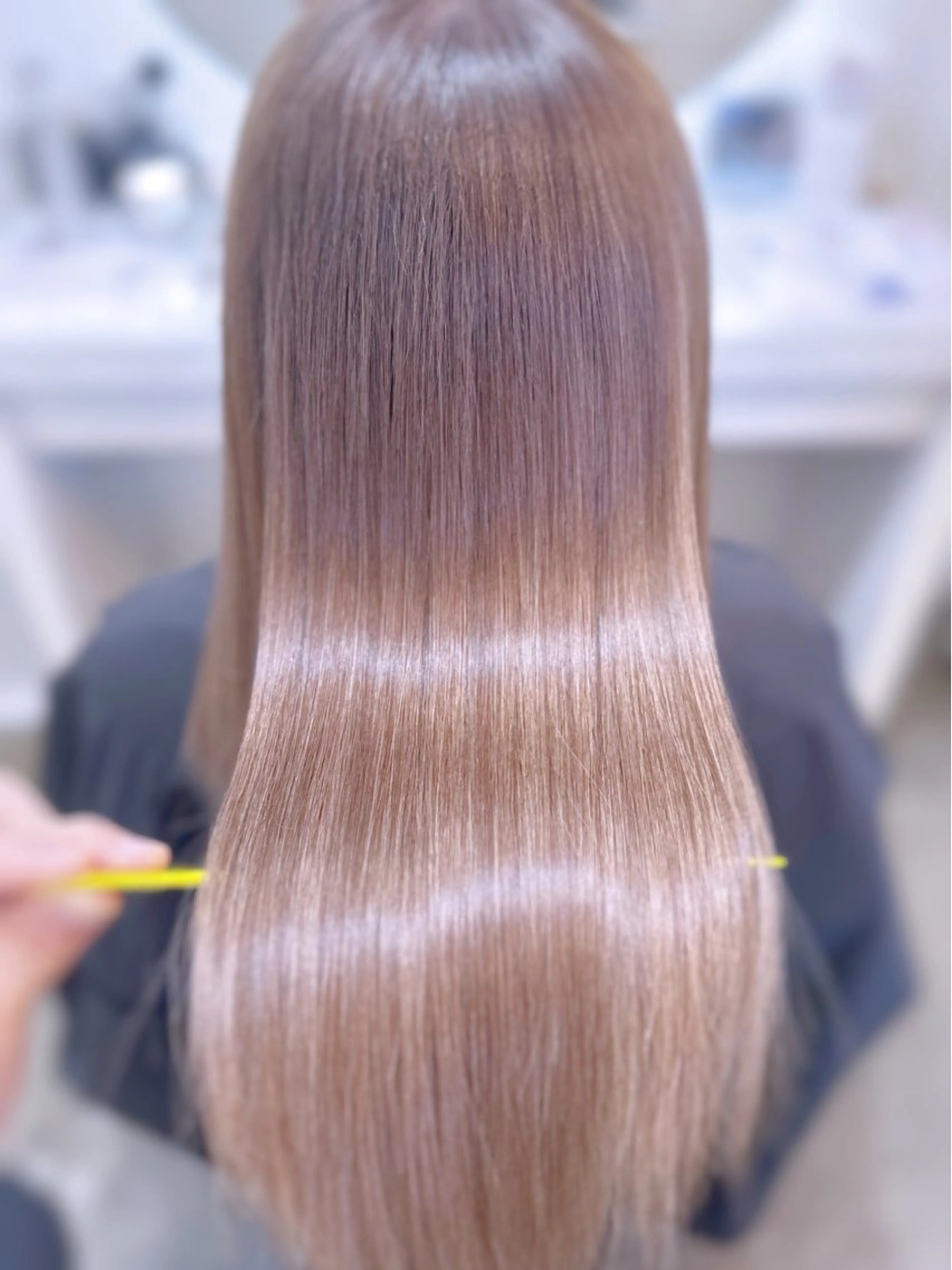 【髪質改善カラーの最高峰💫】アルカリ酸熱トリートメント+カラー★の写真