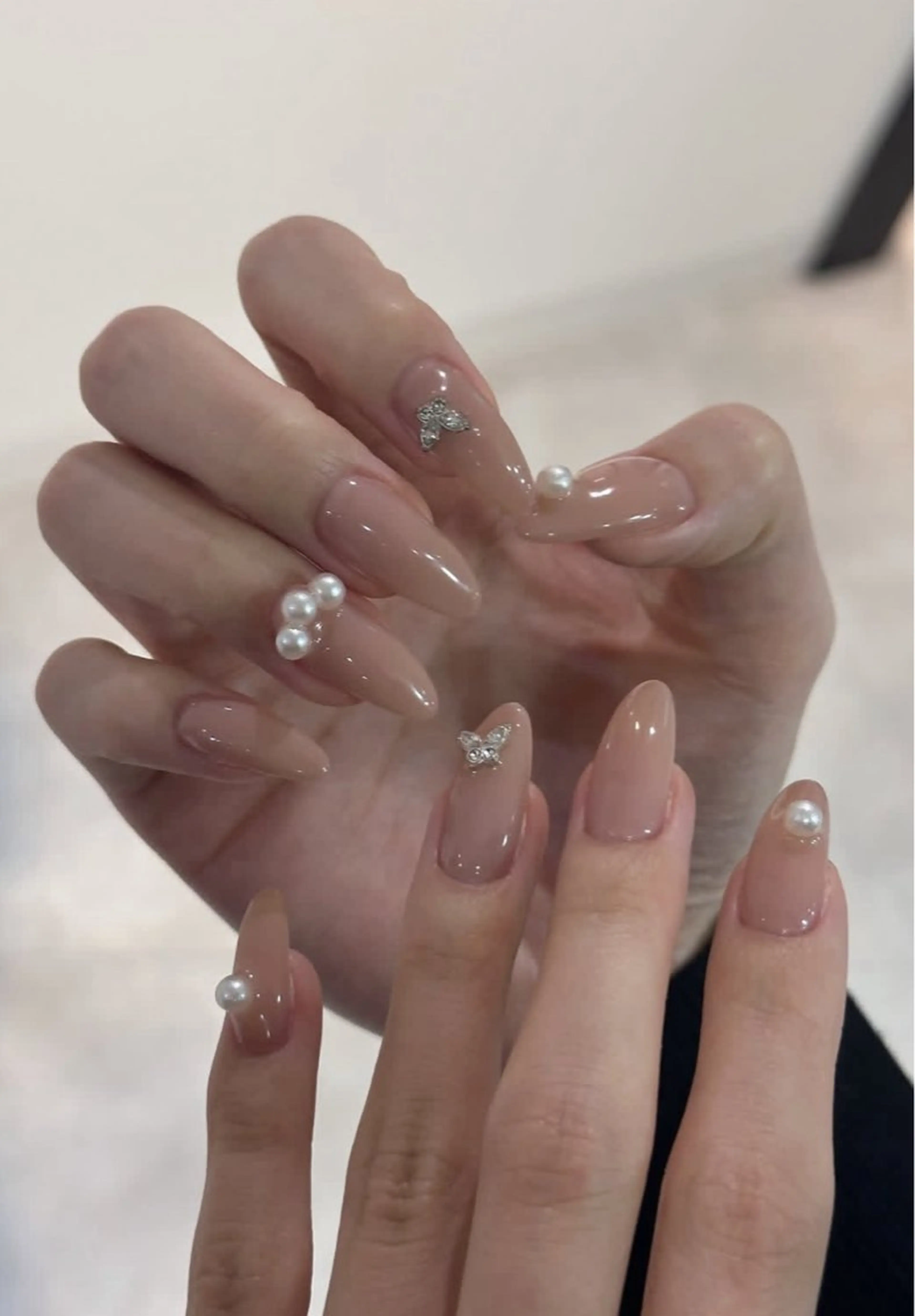 ネイル ハンドネイル パラジェル登録店　Nailsalon Amour  上野湯島店所属・🫧 はる🩵のネイルデザイン