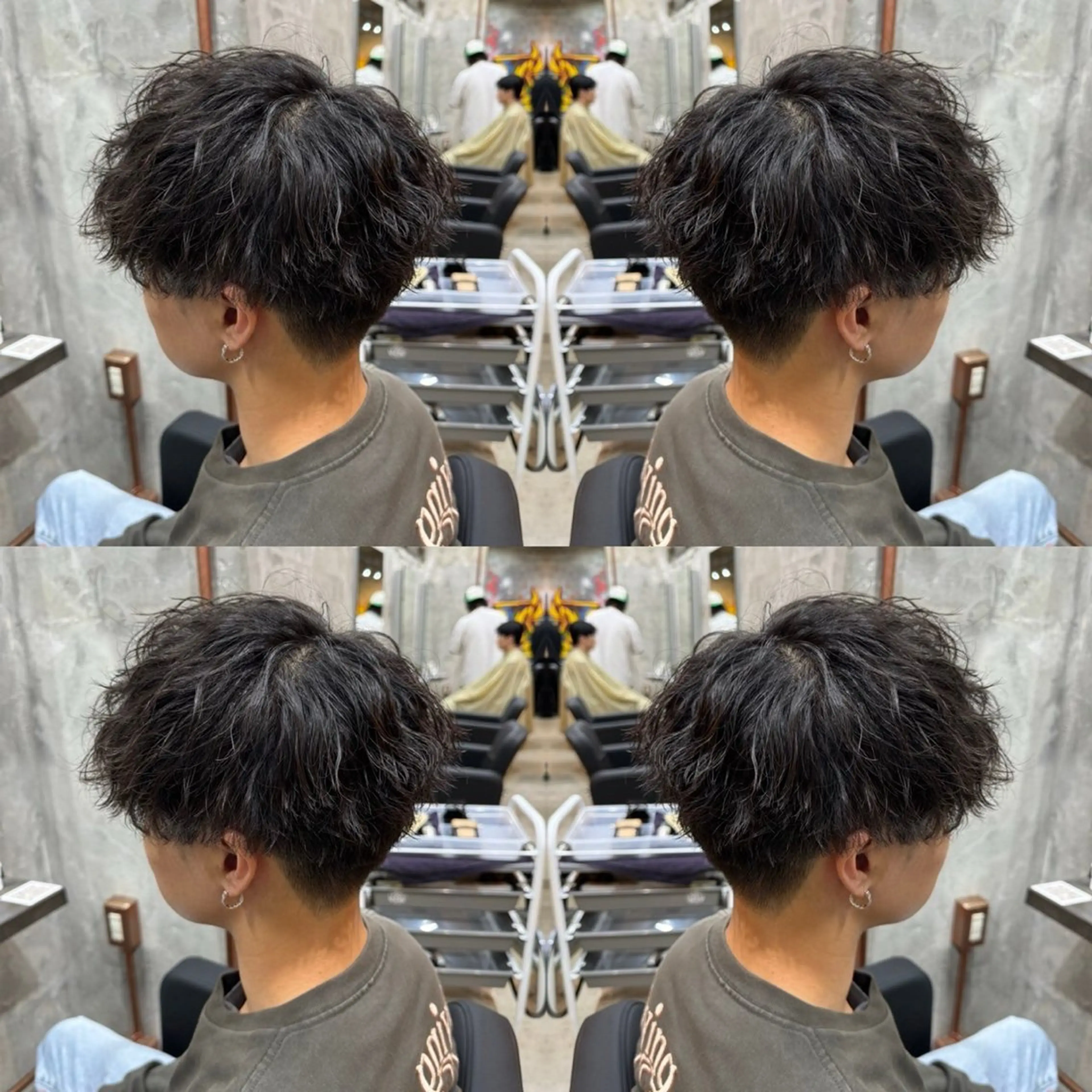 ⚡minimo限定🔥カット➕ツイストスパイラル(ツイスパ)➕トリートメント￥9900の写真