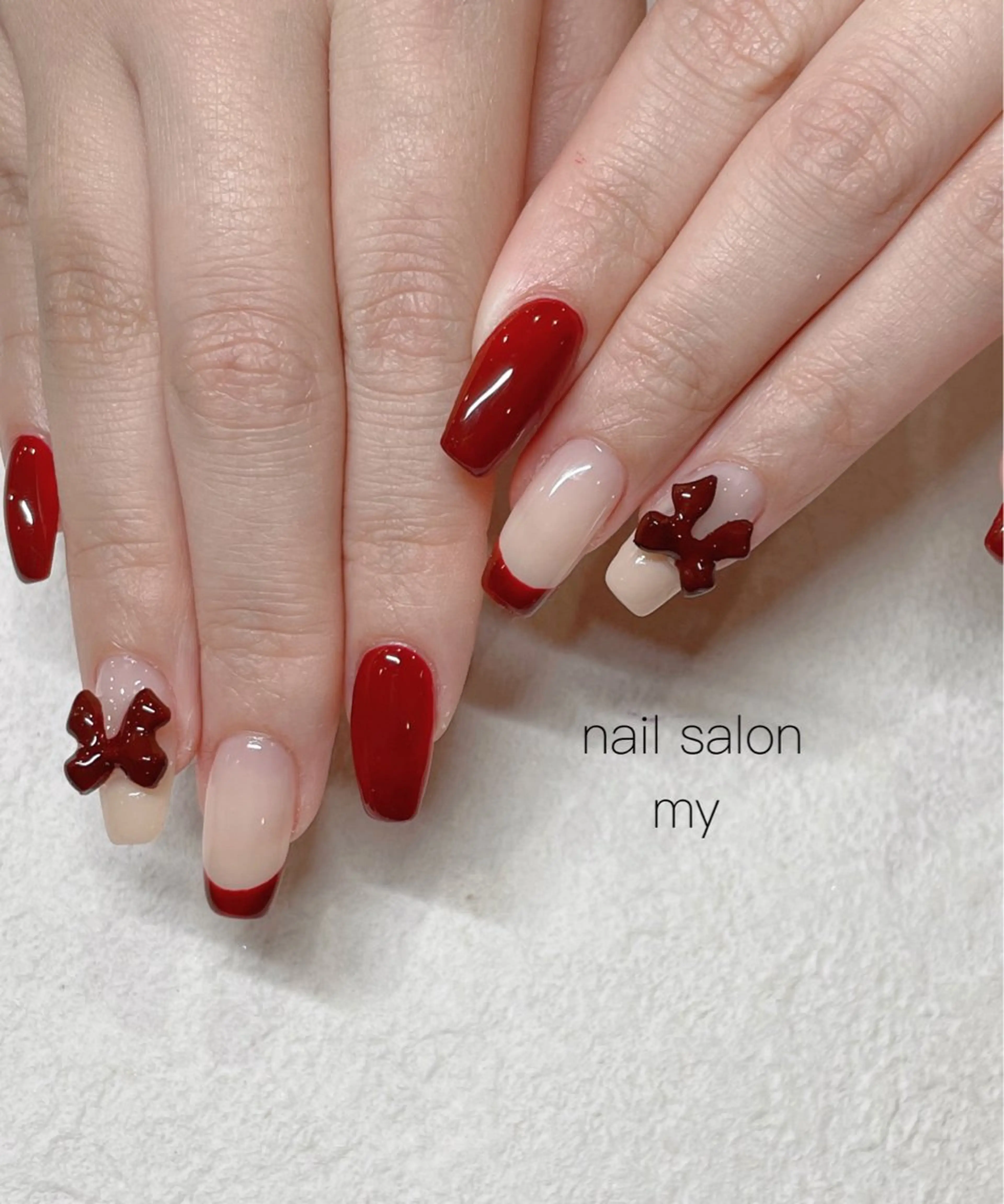 ネイル 韓国ネイル ニュアンスネイル ワンホンネイル ハンドネイル NailSalon MYのネイルデザイン