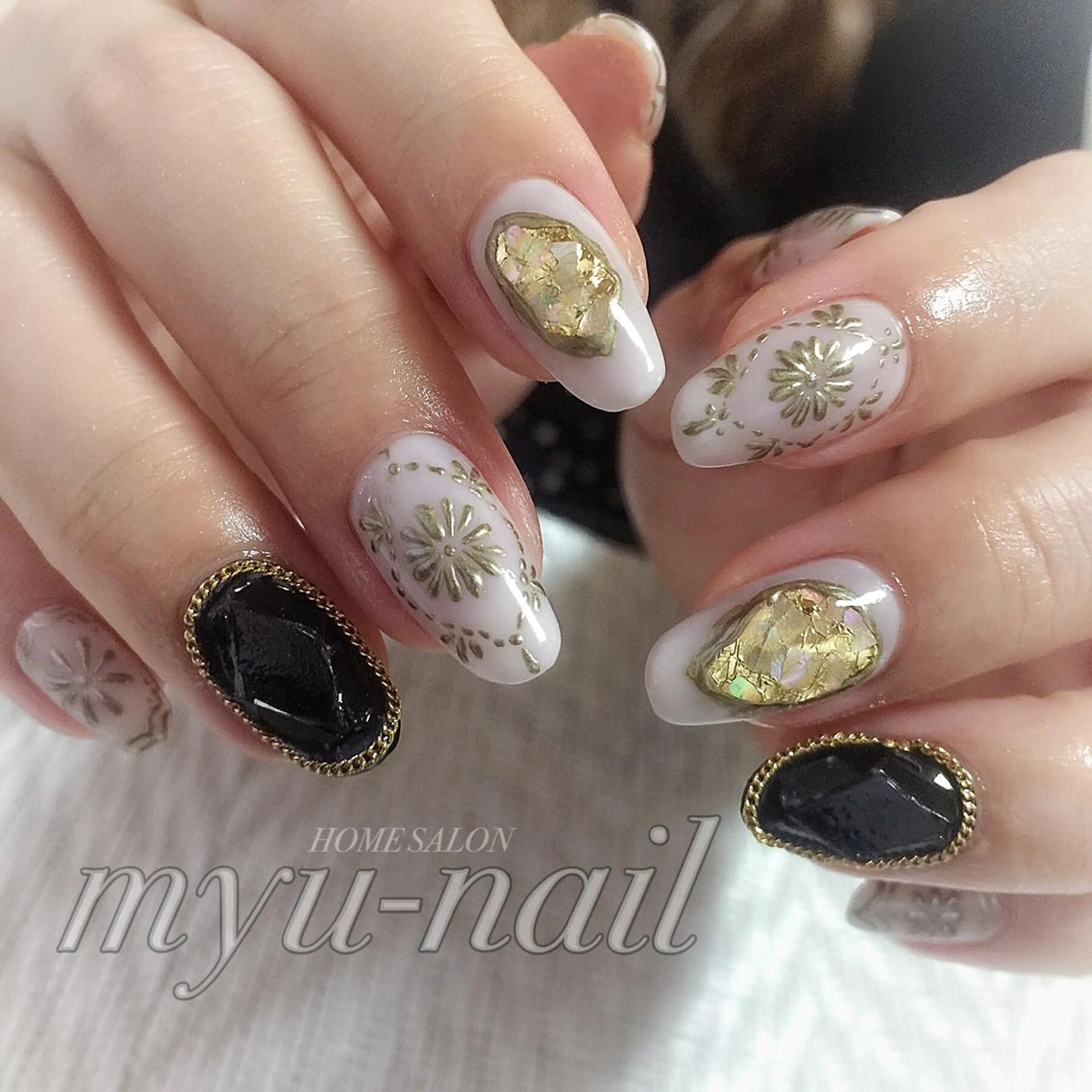 ネイル ホームサロン myu-nailのネイルデザイン
