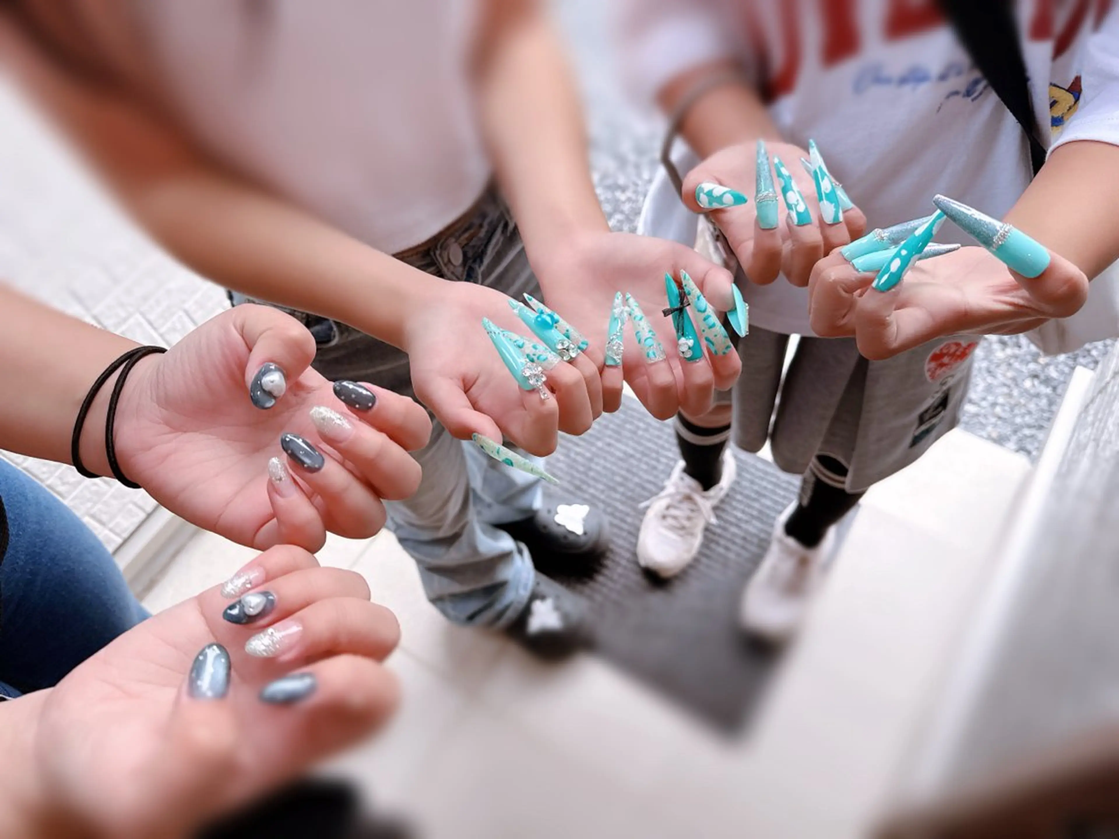 ネイル ネイルチップ 高島 夏海のネイルデザイン