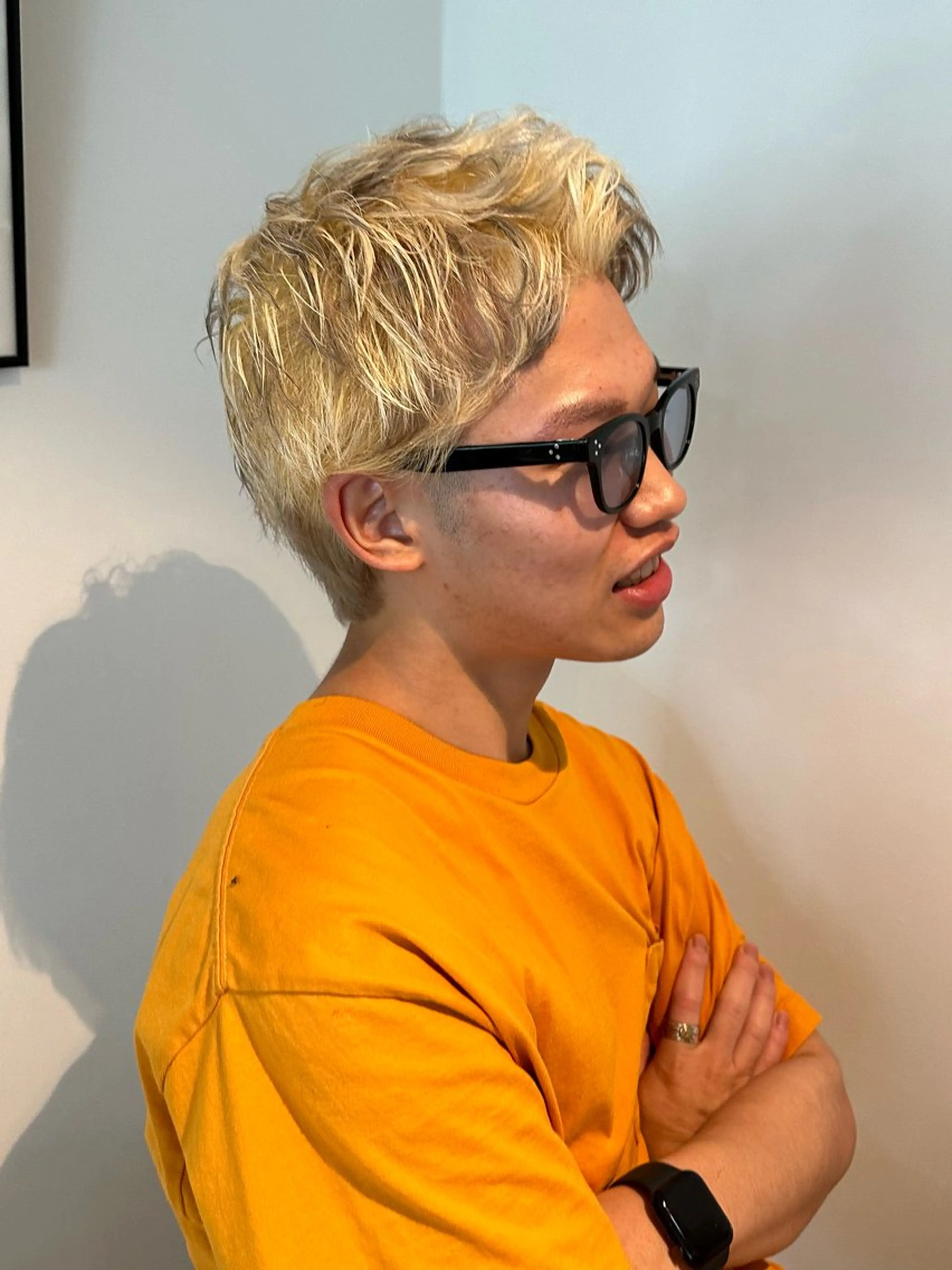 ショート カラー メンズ 🎀オイダイラ モモカ🎀のヘアスタイル