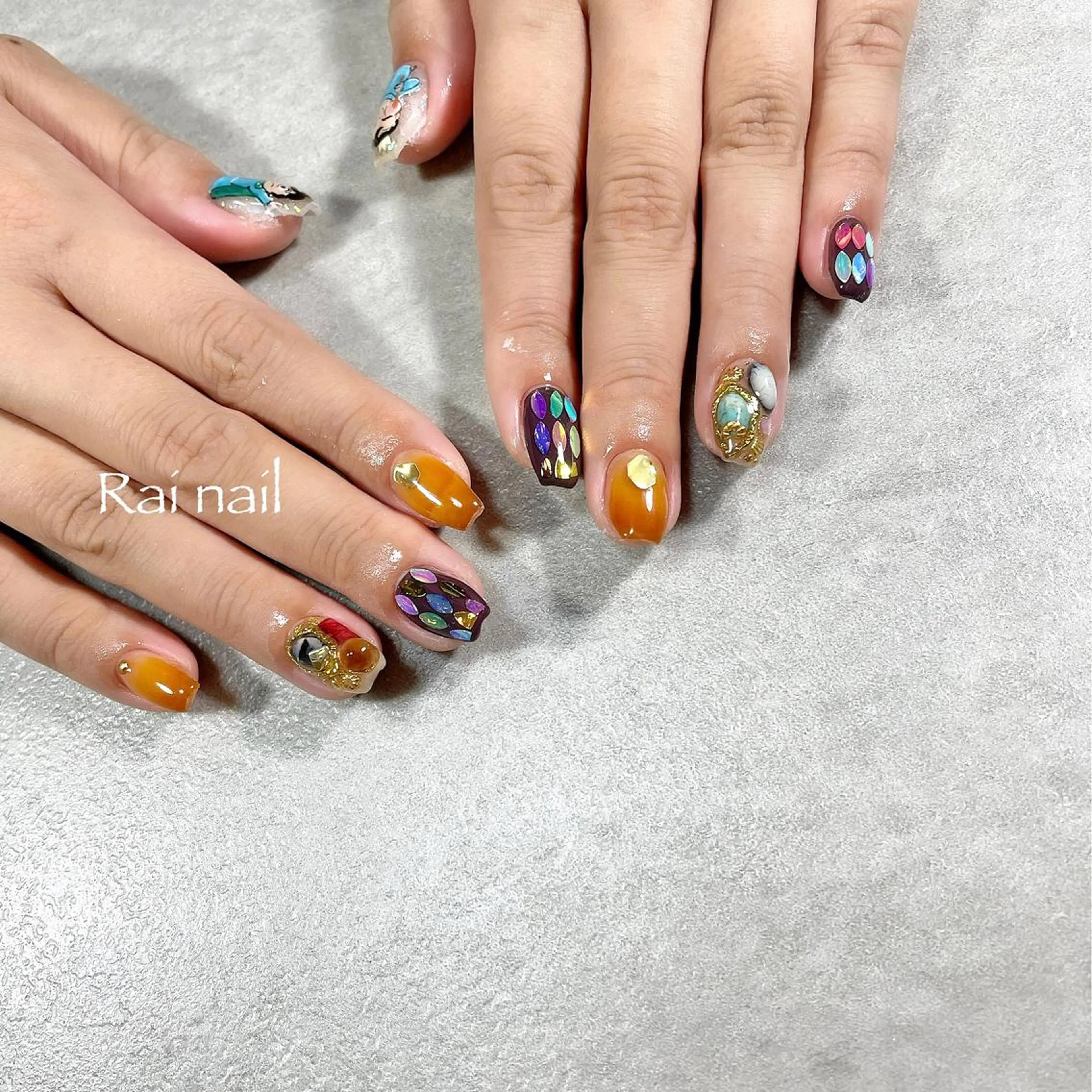ネイル Rai nail_ Risaのネイルデザイン