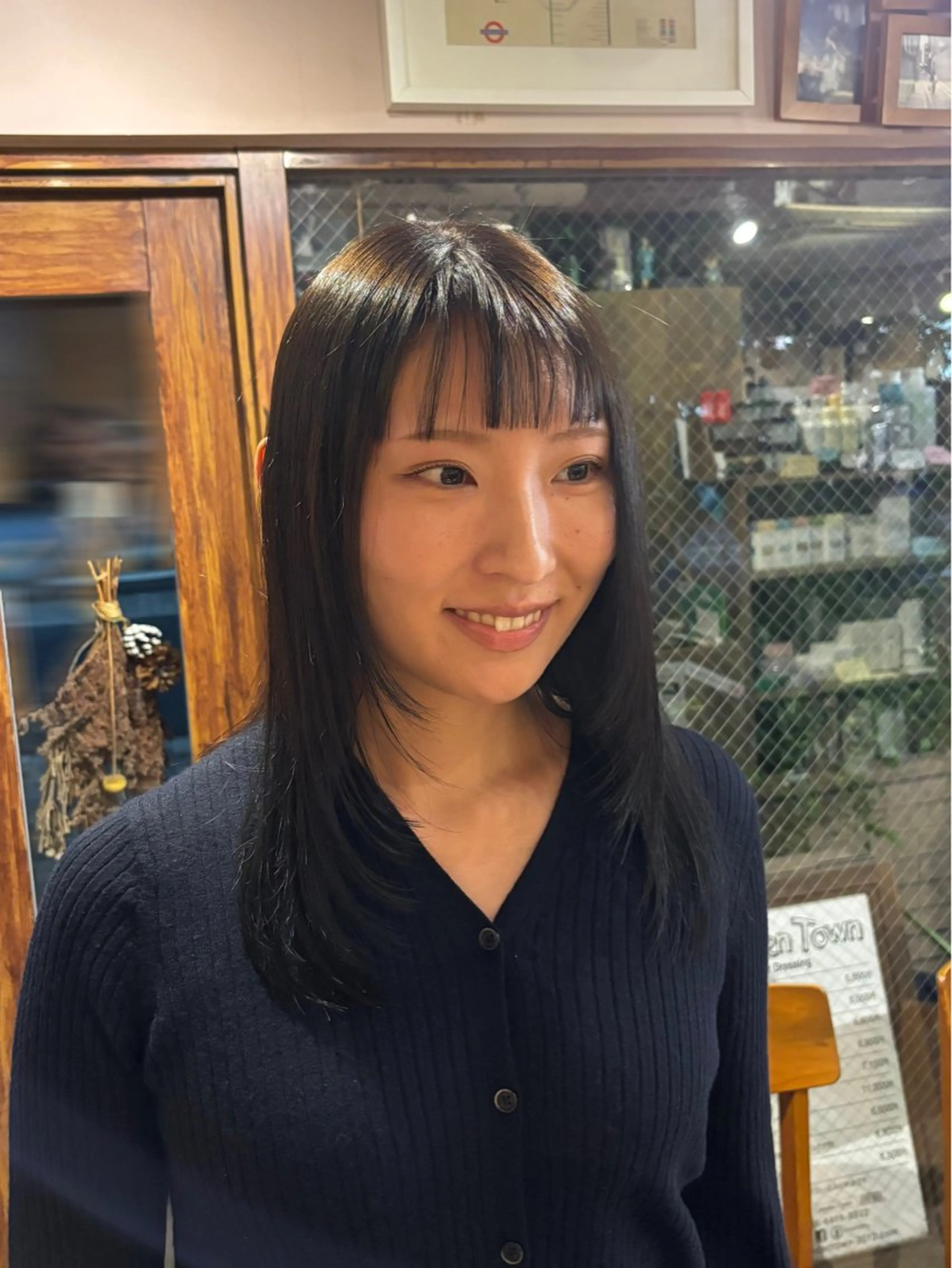 セミロング 多幸感×儚さ /代々木公園/リサのヘアスタイル