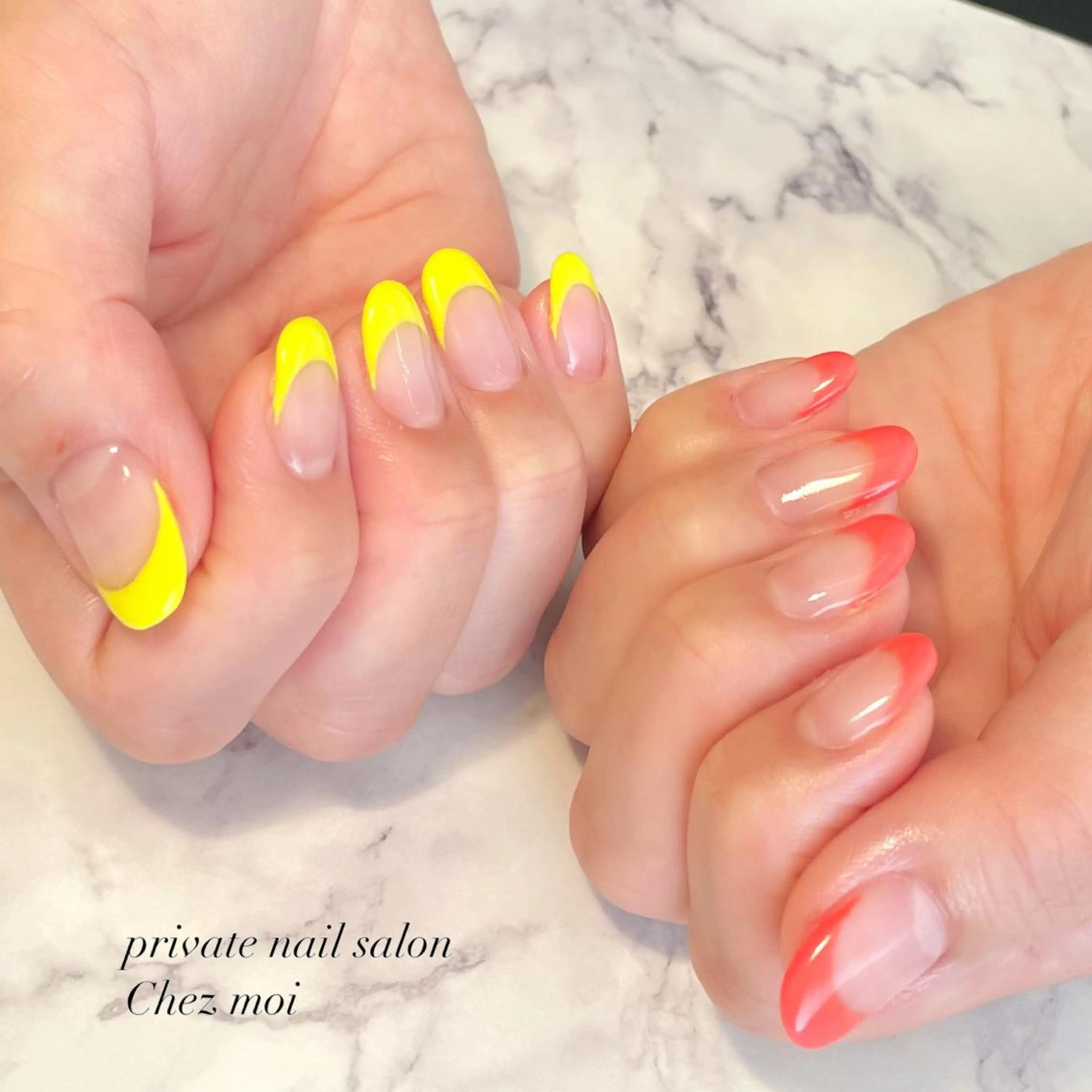 ネイル フレンチネイル KOMINE TOMOKOのネイルデザイン