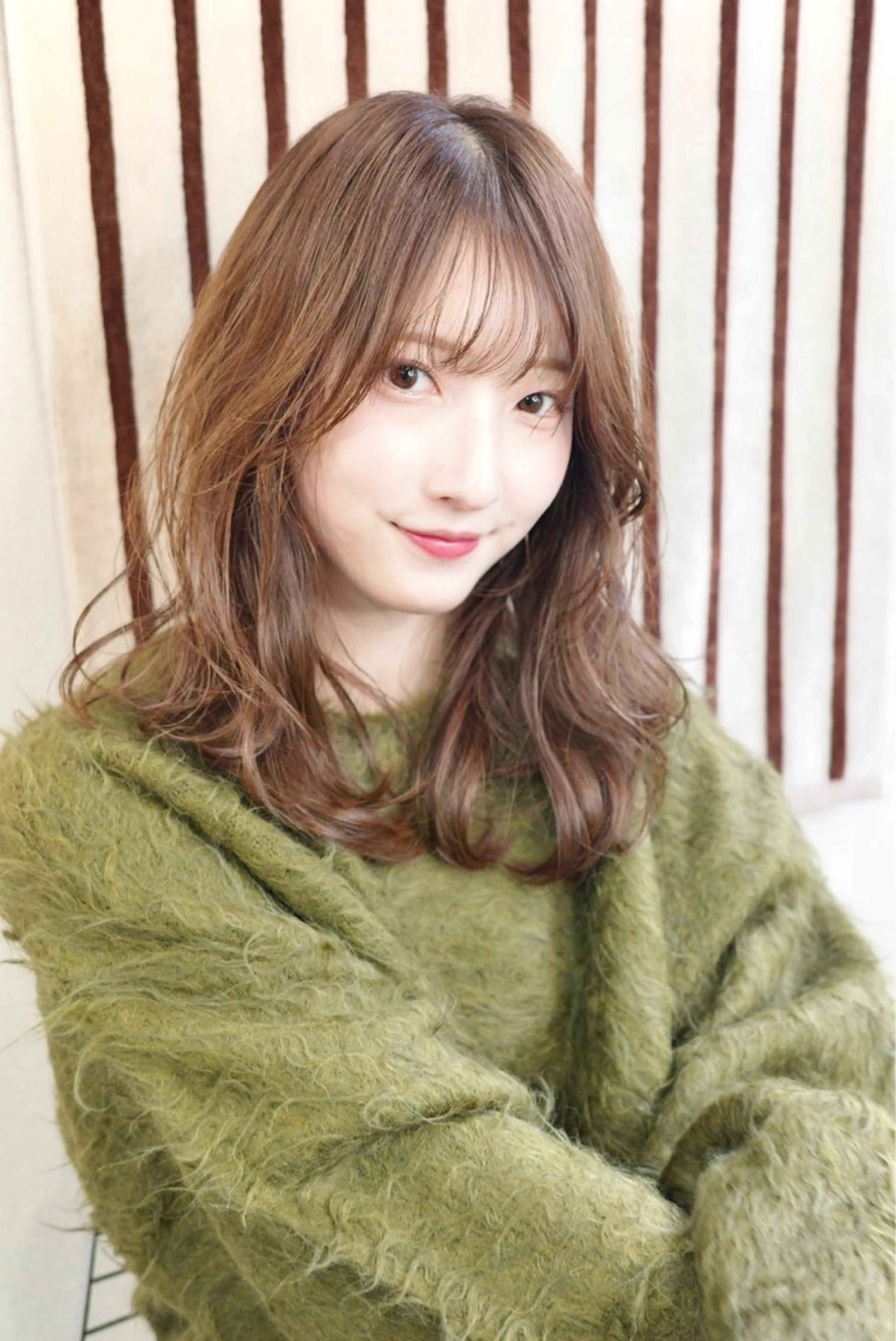 ミディアム カラー ✨上品レディーなヘア スタイルへ✨髙木諒也のヘアスタイル