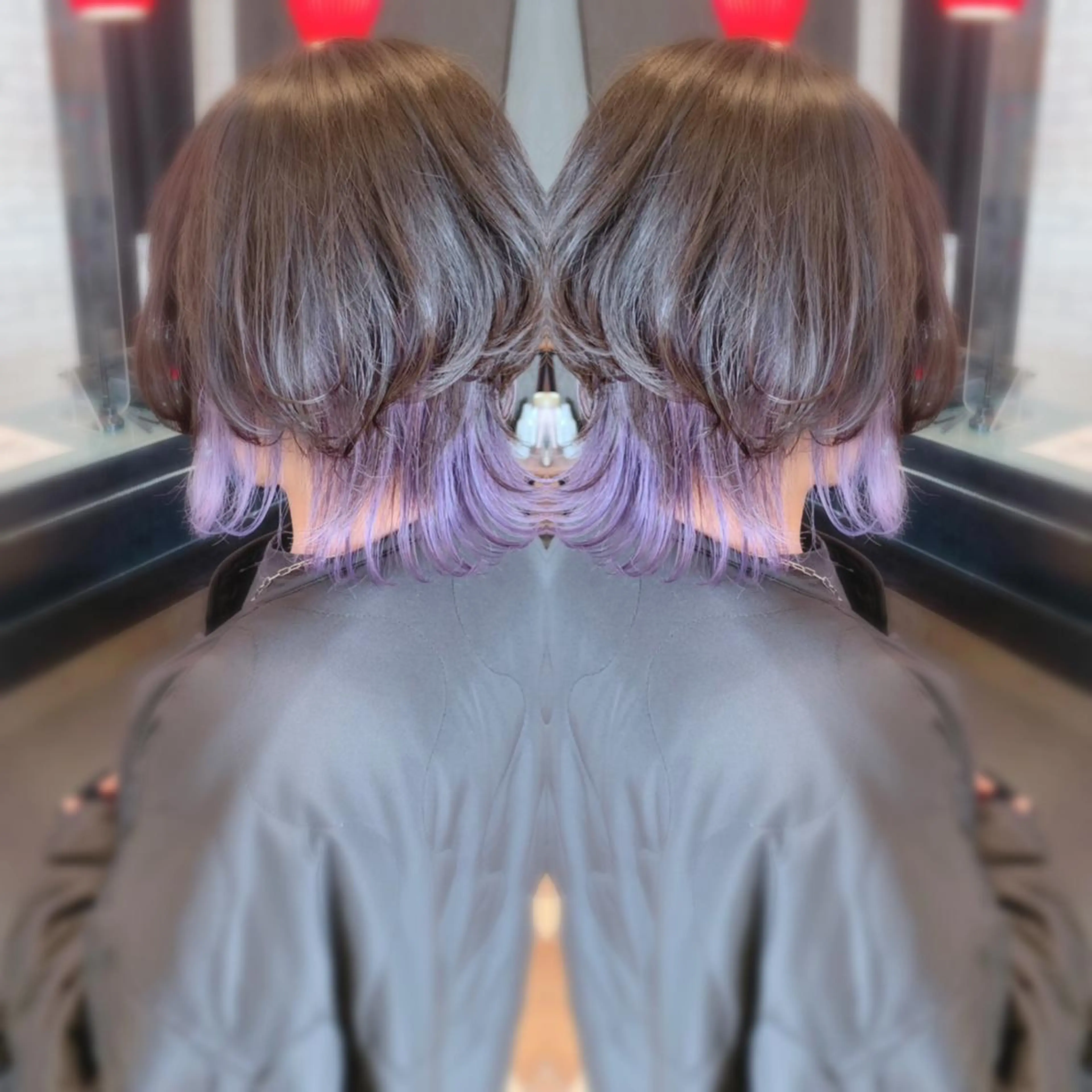 ミディアム ヘアカラー トリートメント ⭐️髪質改善⭐️遠藤 勇輝のヘアスタイル