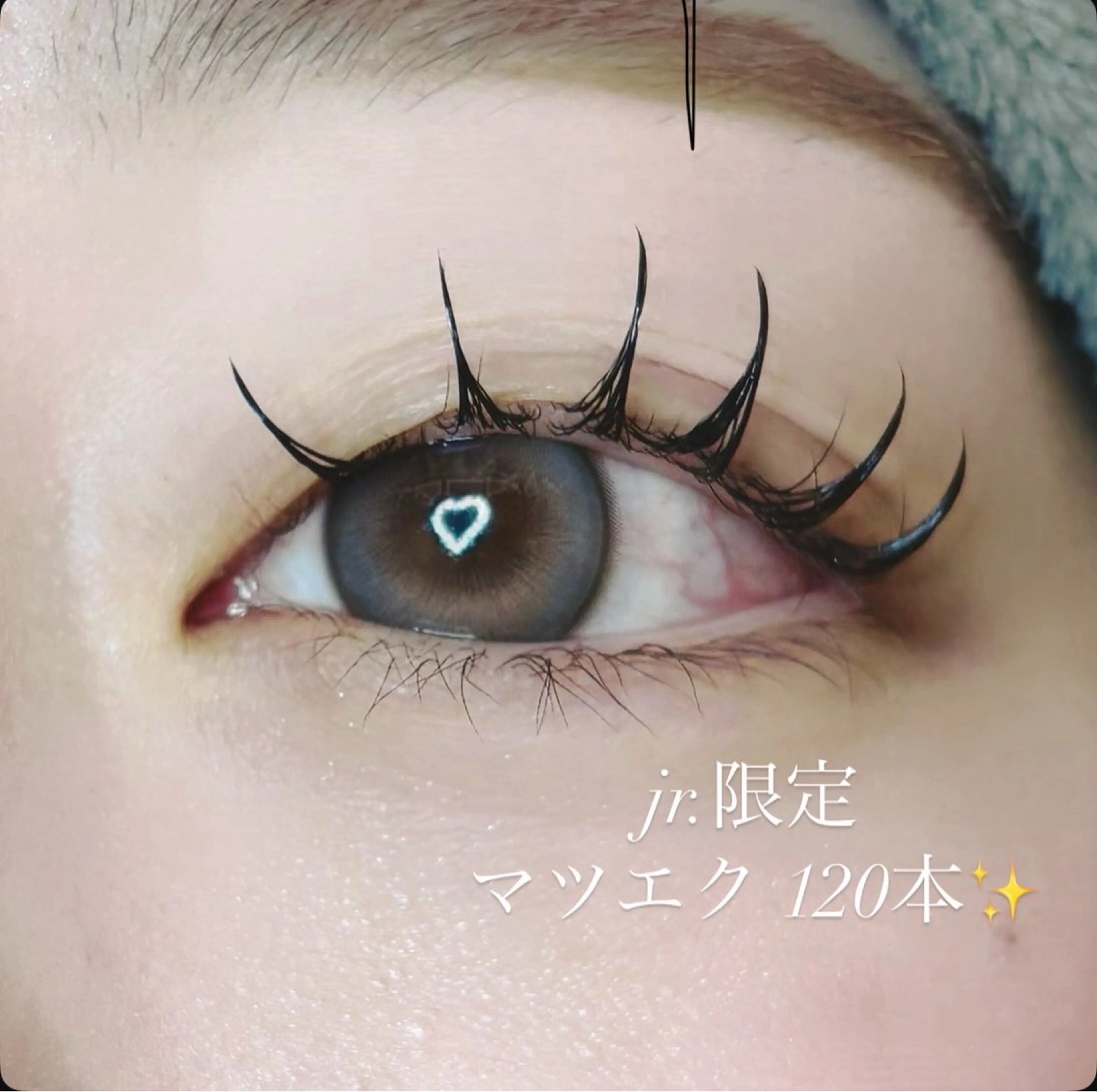 マツエク・マツパ 🤍束感マツエク /難波/moe/🤍のマツエク・マツパデザイン