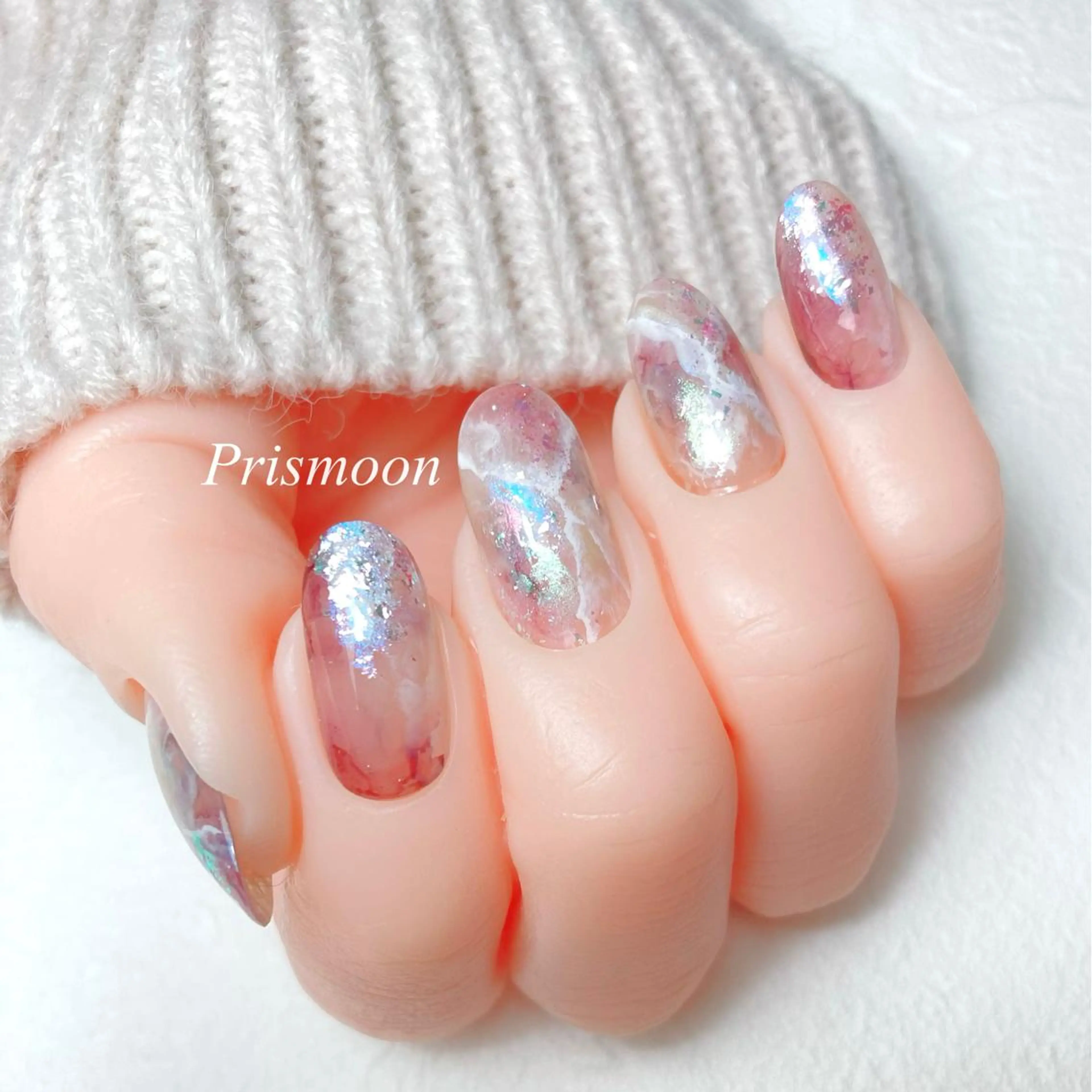 ネイル ニュアンスネイル Prismoon /津市ネイルのネイルデザイン
