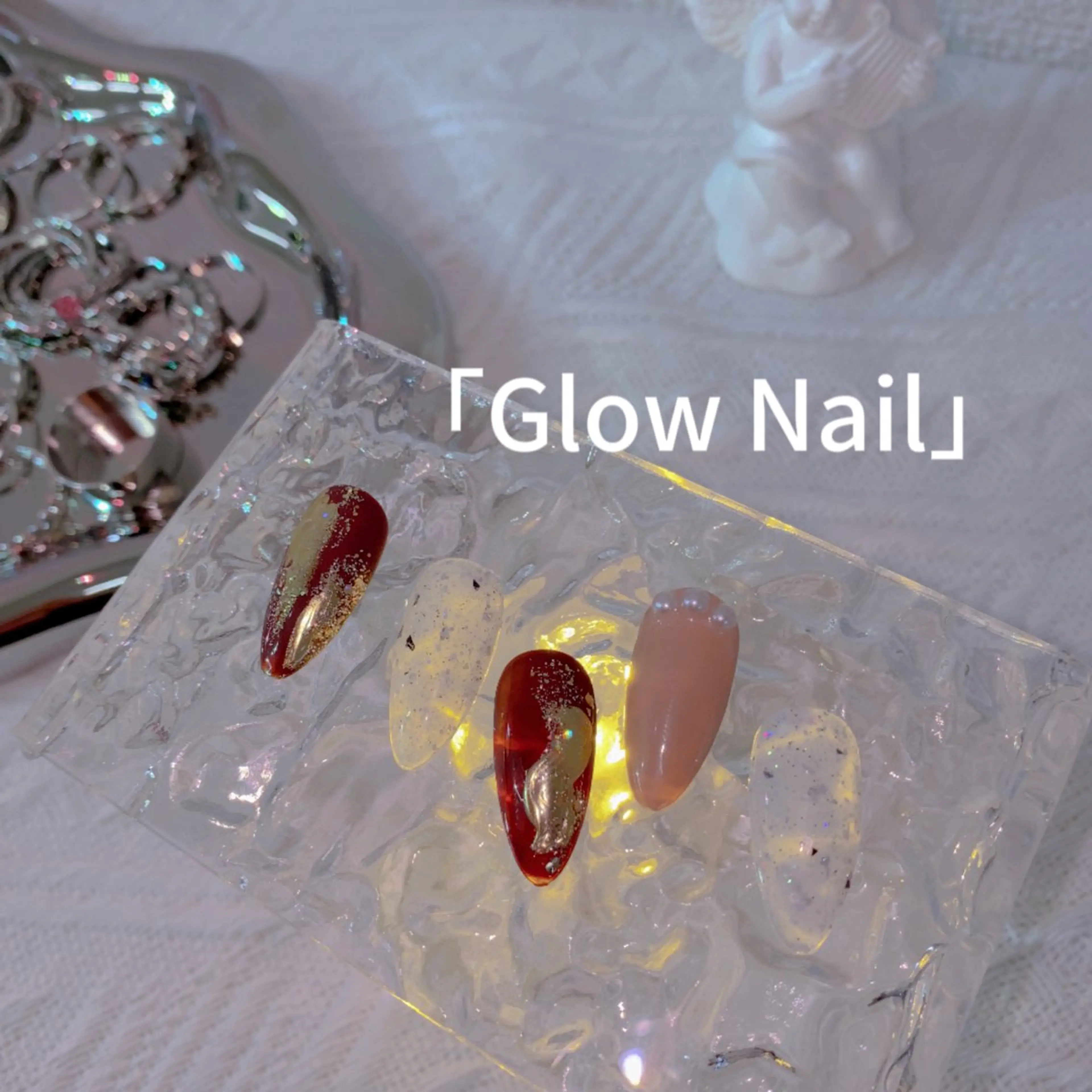 ネイル ハンドネイル Glow Nail スカルプ専門店のネイルデザイン