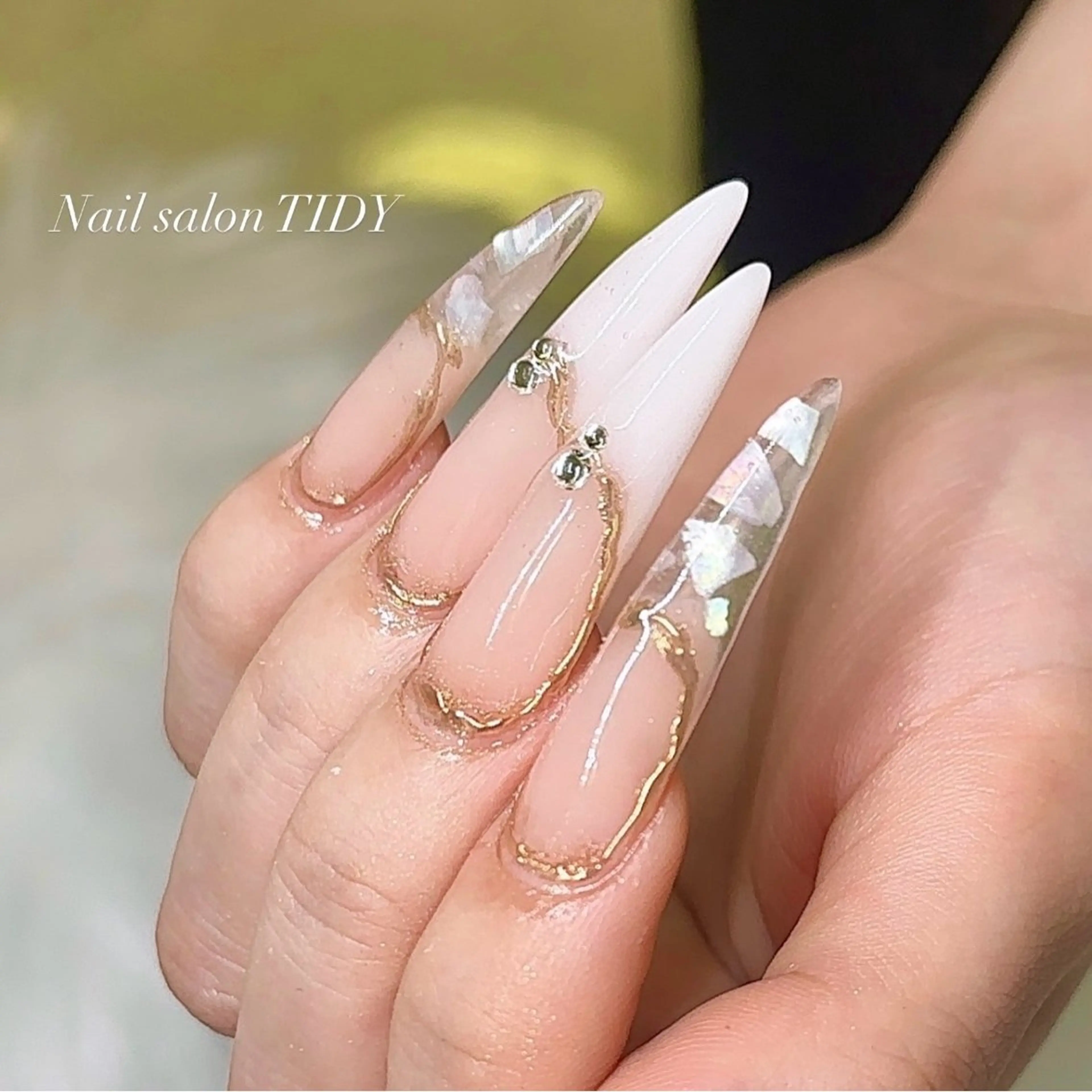 ネイル ジェルネイル ロングネイル パラジェル スカルプネイル ショートネイル TIDY .のネイルデザイン