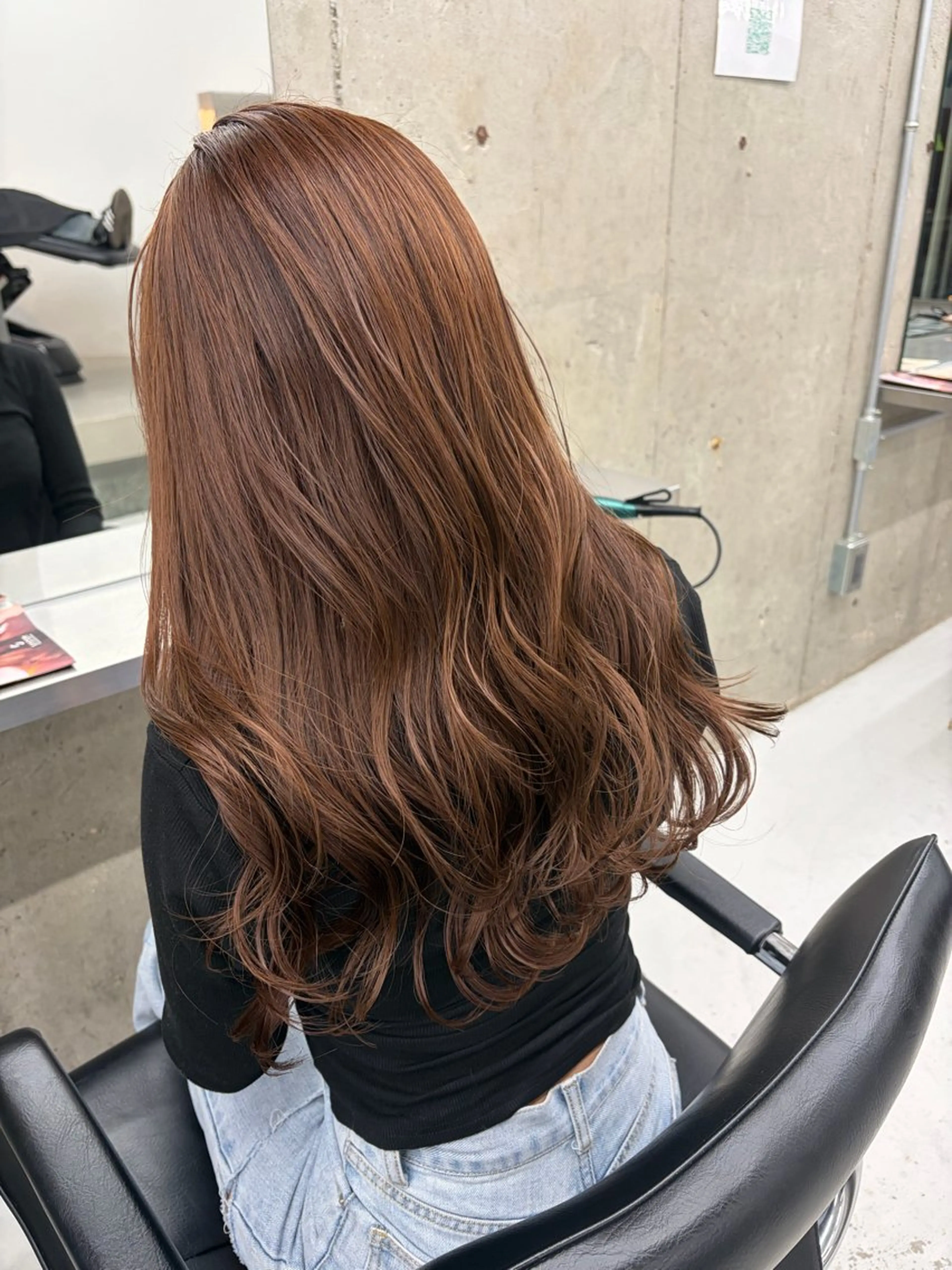 ロング AYA/ benjiのヘアスタイル