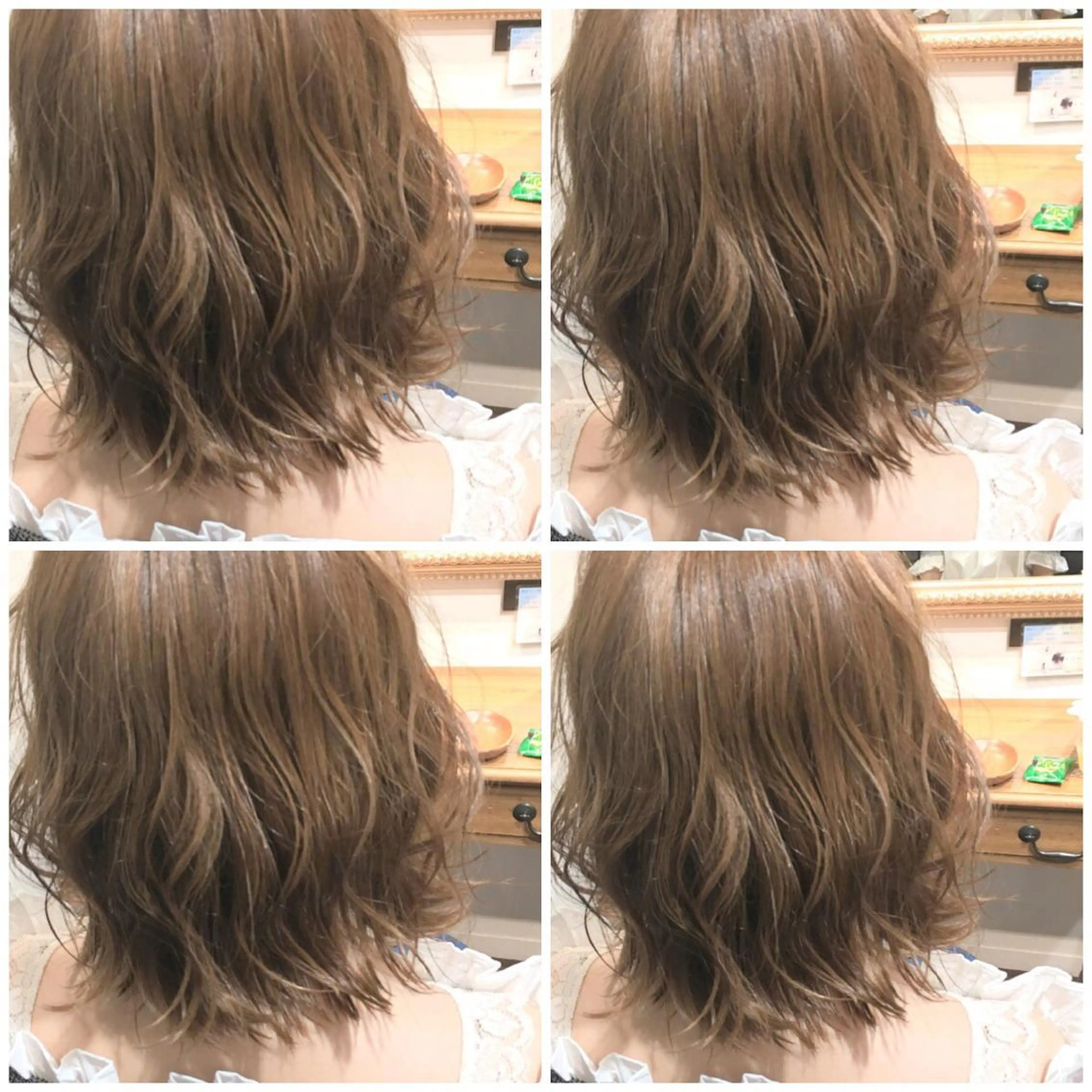 カラー ヘアアレンジ ベージュカラー As hair所属・柔らか垢抜けｶﾗｰと ｶｯﾄ🫧ASUKAのヘアスタイル
