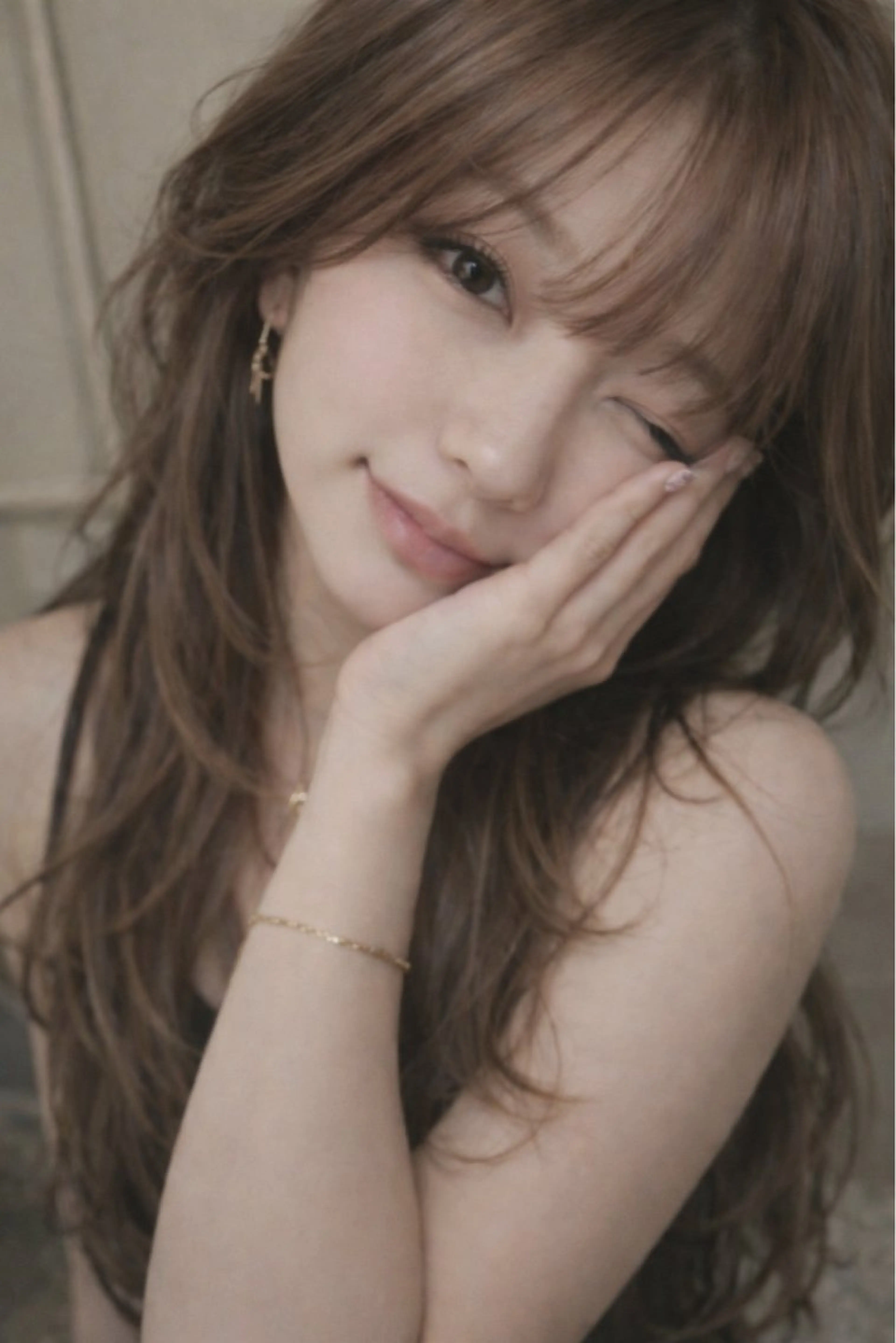 ロング カラー ヘアカラー トリートメント ヘッドスパ y2k✩︎⡱レイヤー ウルフ/オリーブ🍀のヘアスタイル