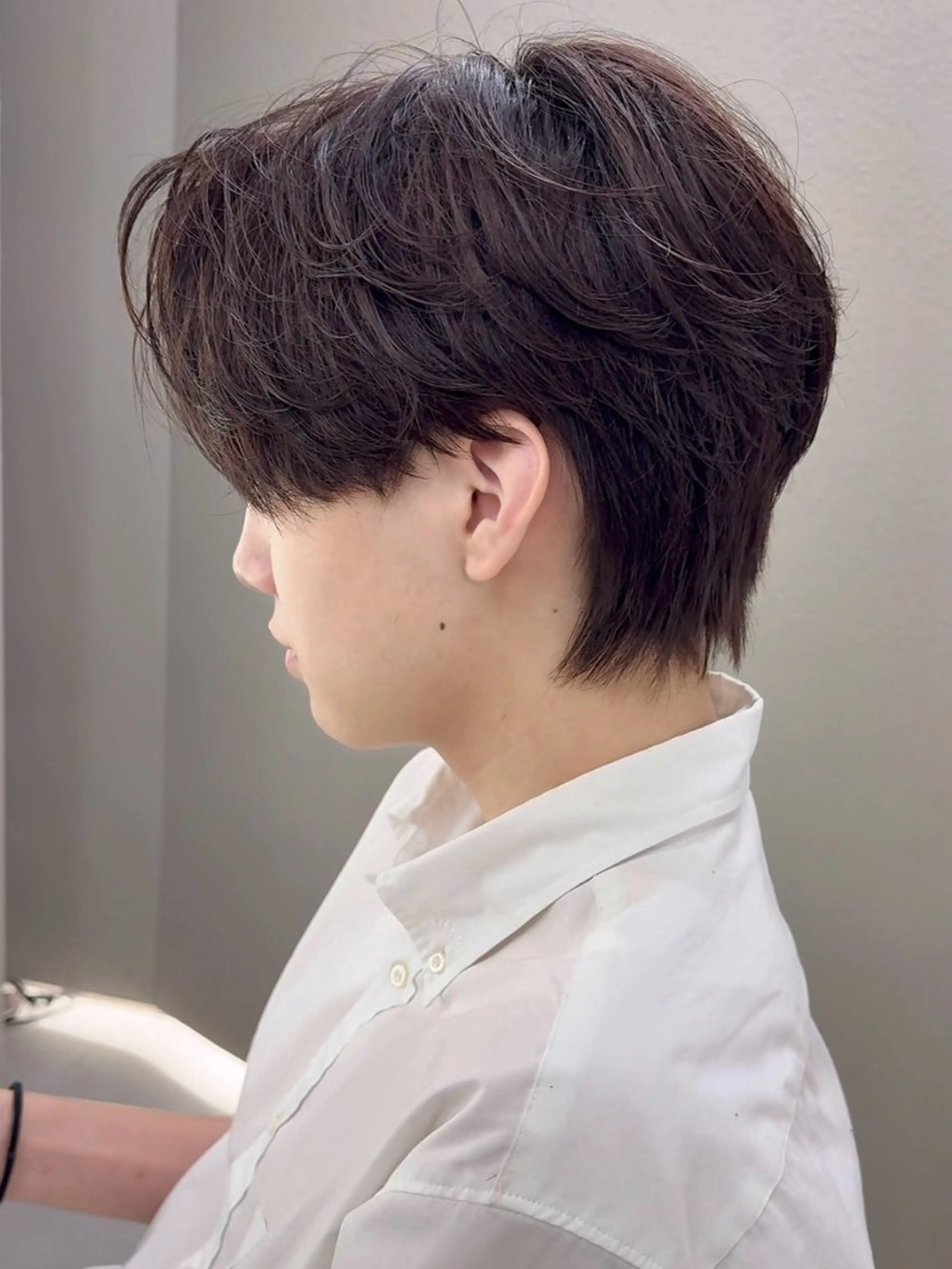 パーマ メンズ カット パーマ ショート/レイヤー /札幌/小山内のヘアスタイル