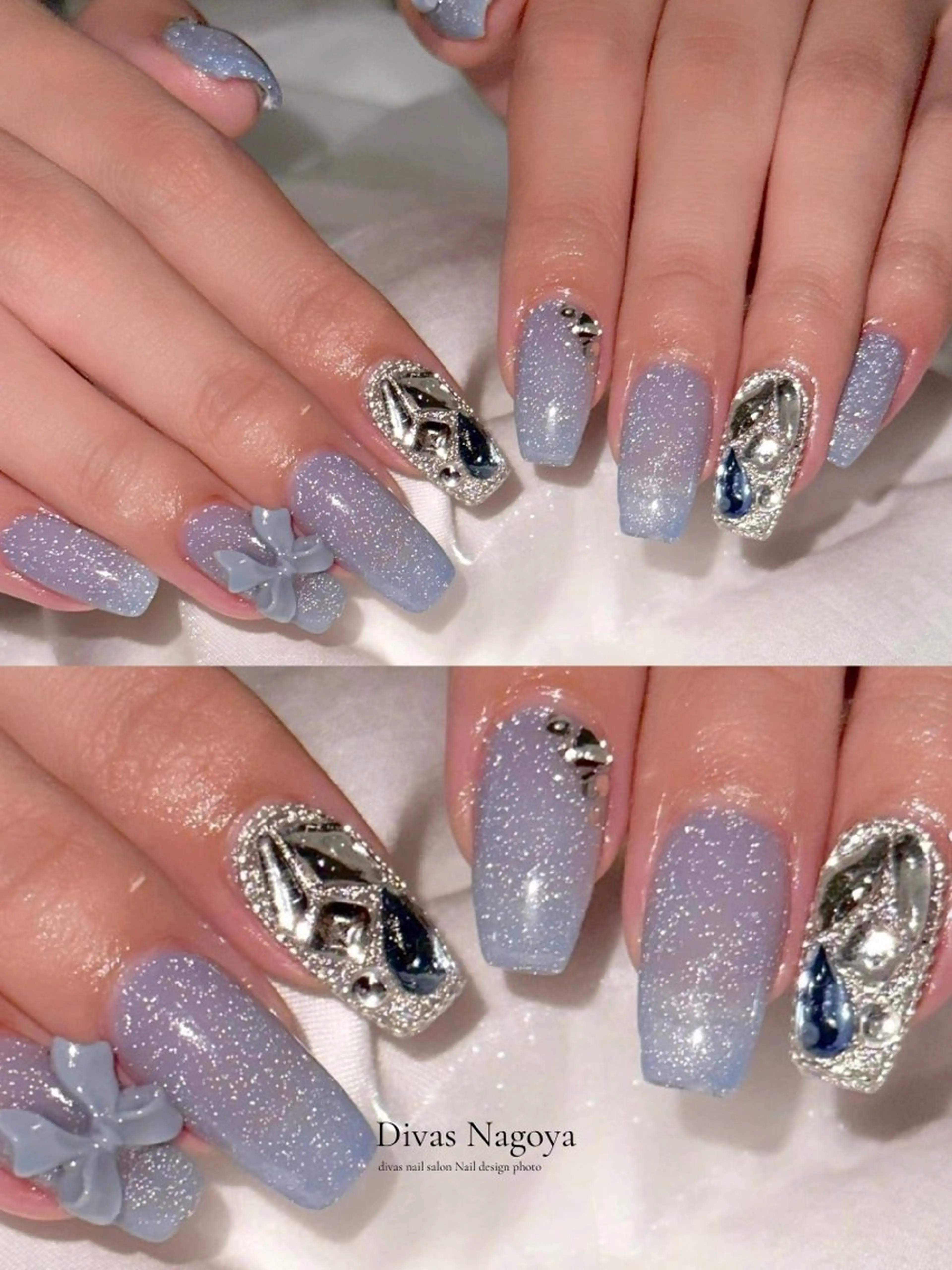 ネイル アートネイル 韓国ネイル マットネイル ミラーネイル ニュアンスネイル 🎀 D.d _nailのネイルデザイン