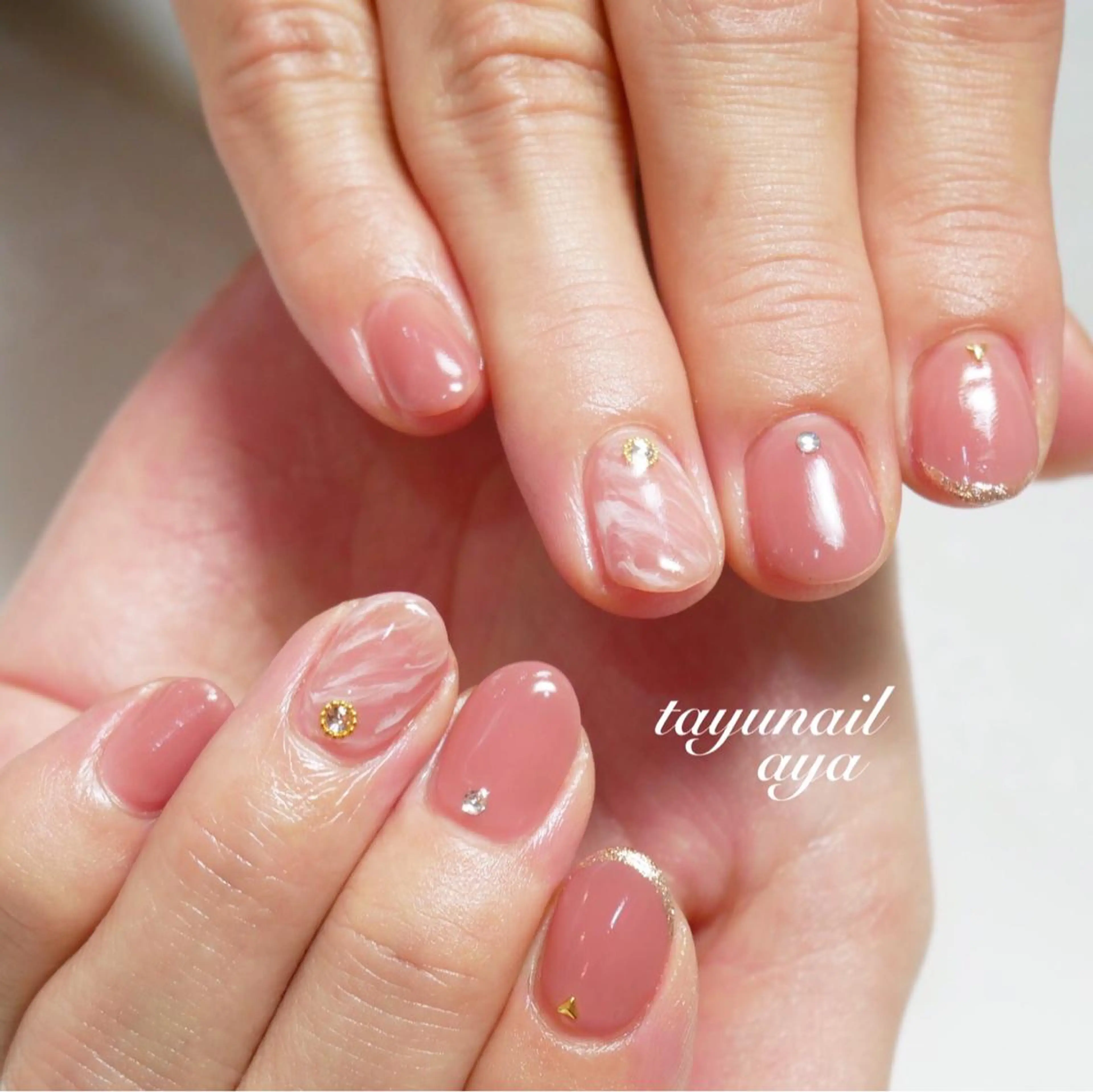 ネイル ネイルサロン・ネイルスクール　たゆnail所属・ネイルサロン 【たゆnail】のネイルデザイン