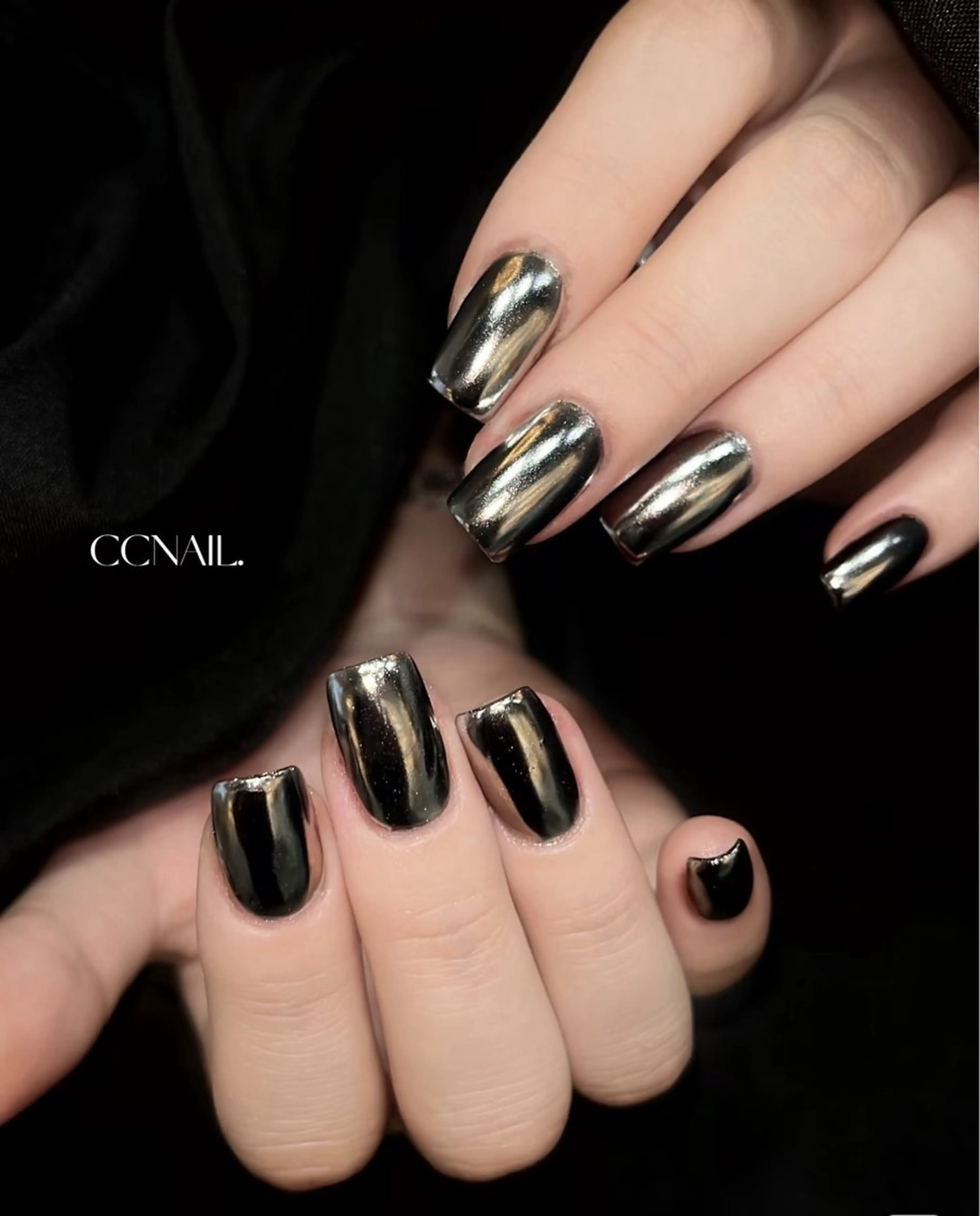 人気★自爪コース オーロラ/ミラー 【新規ジェールオフ無料】の写真