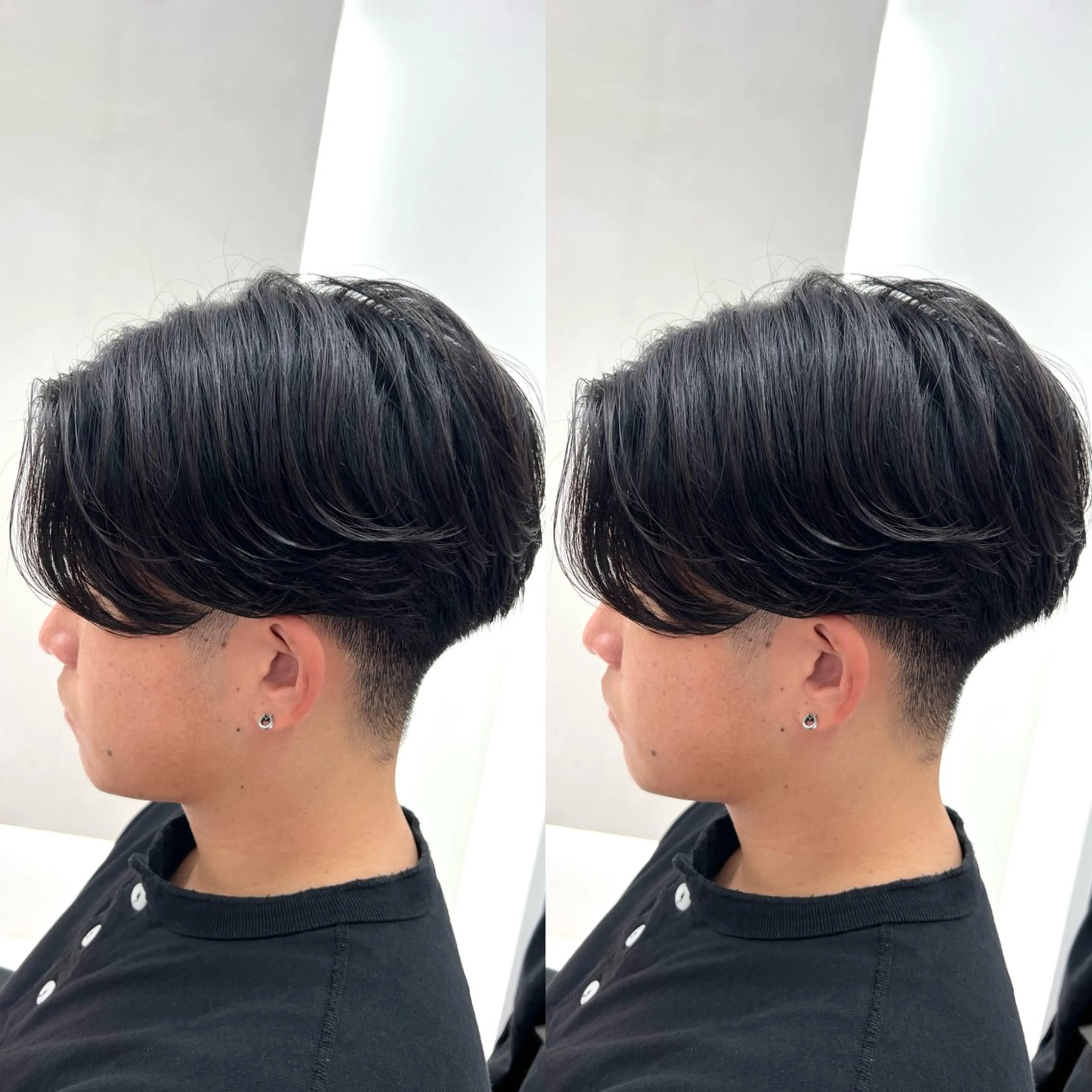 パーマ メンズ カット パーマ トリートメント ツイスパ/シャドウ 矢吹俊大郎のヘアスタイル